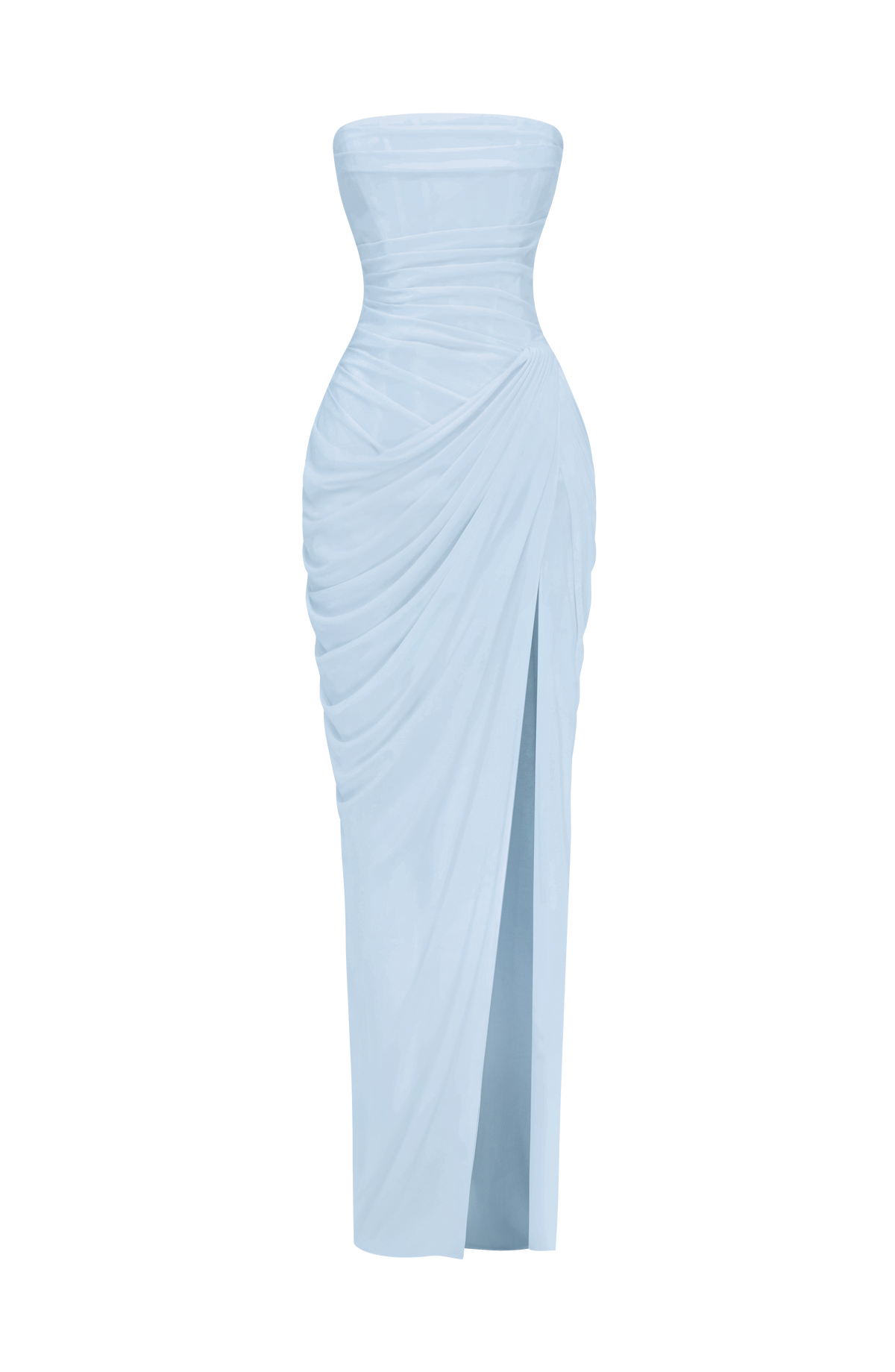 Cyrena Maxi Dress in Glacier Blue
