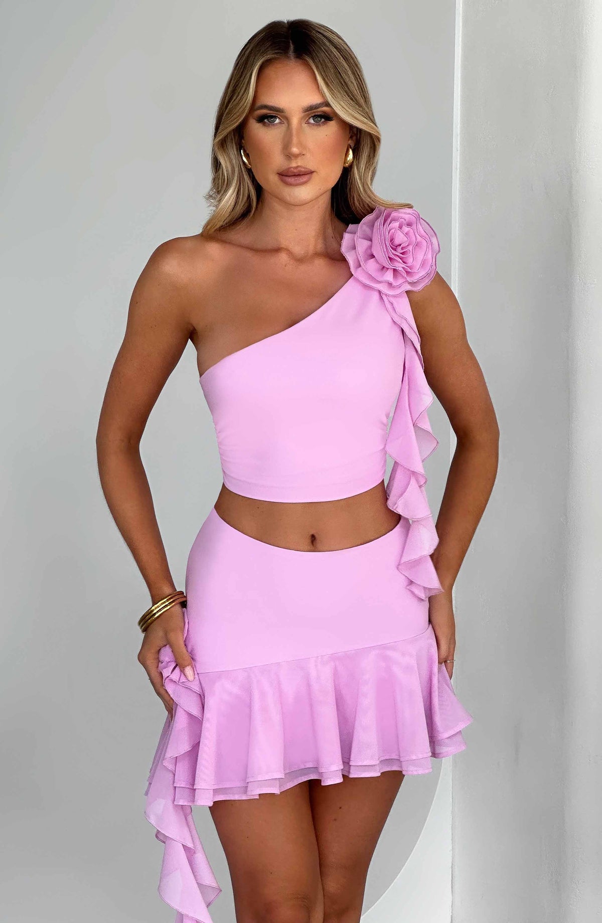 Dainelle Top in Pink