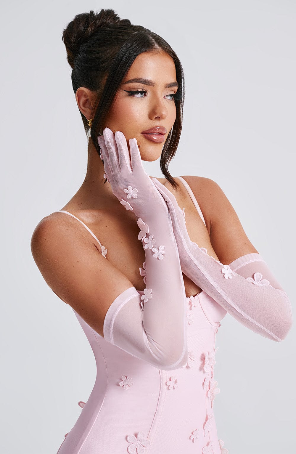 Dalaria Gloves in Blush