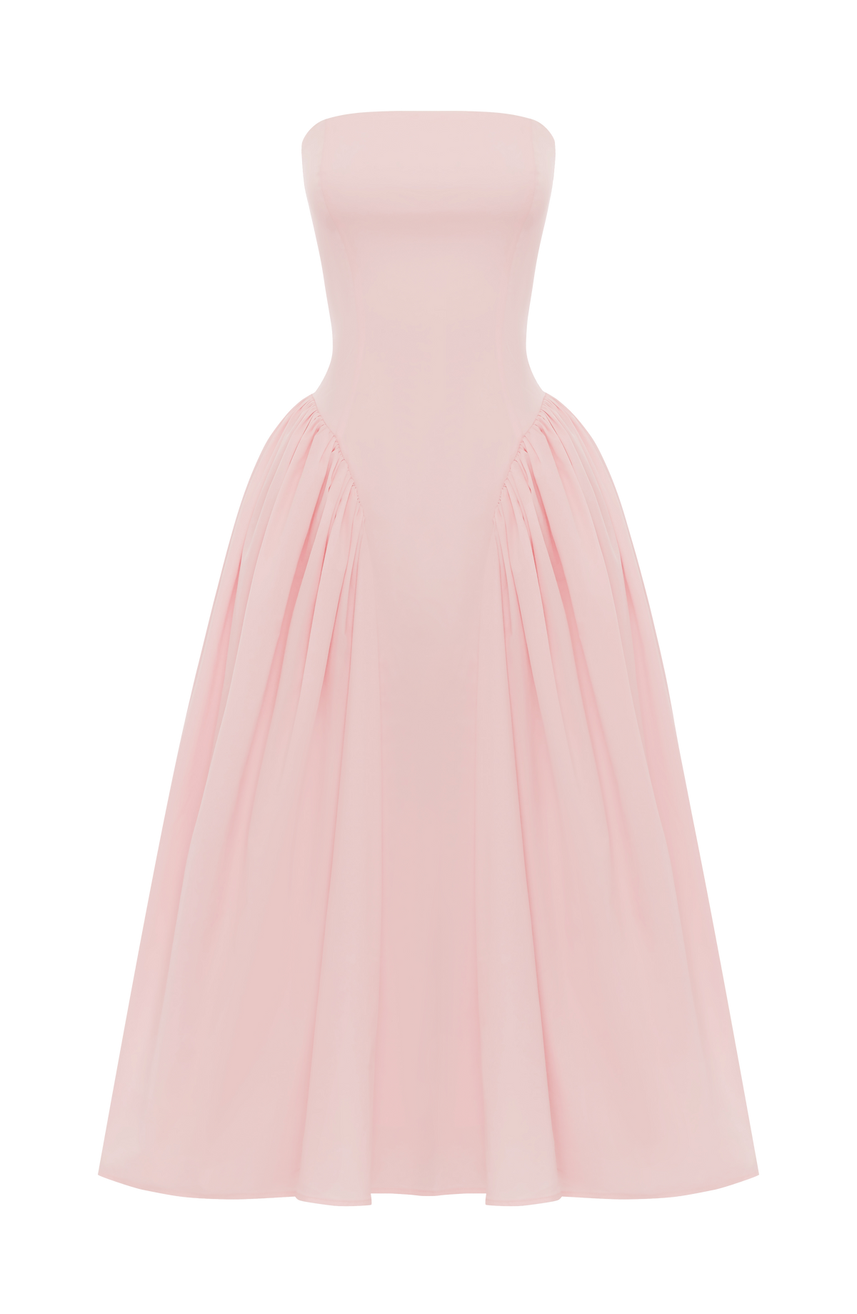 Darlena Midi Dress in Blush