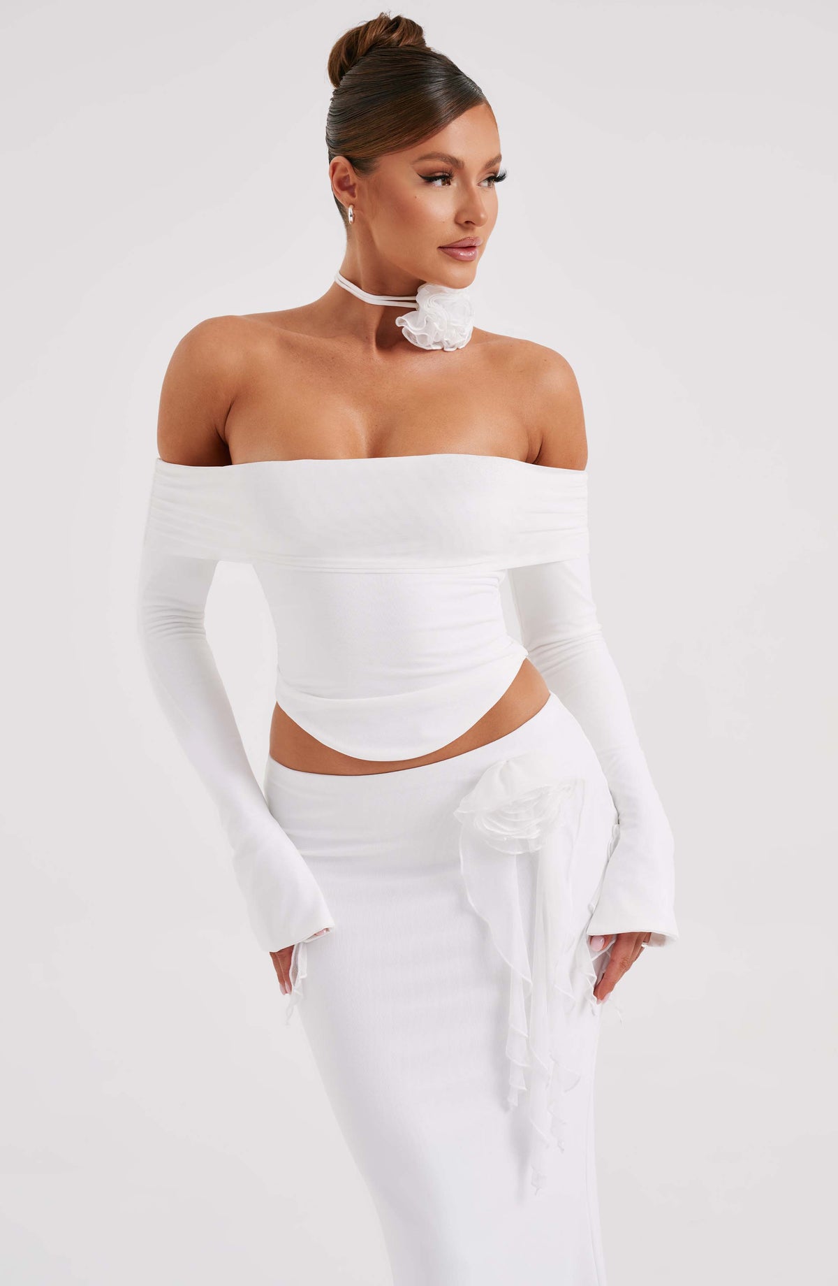 Deemira Top in Ivory