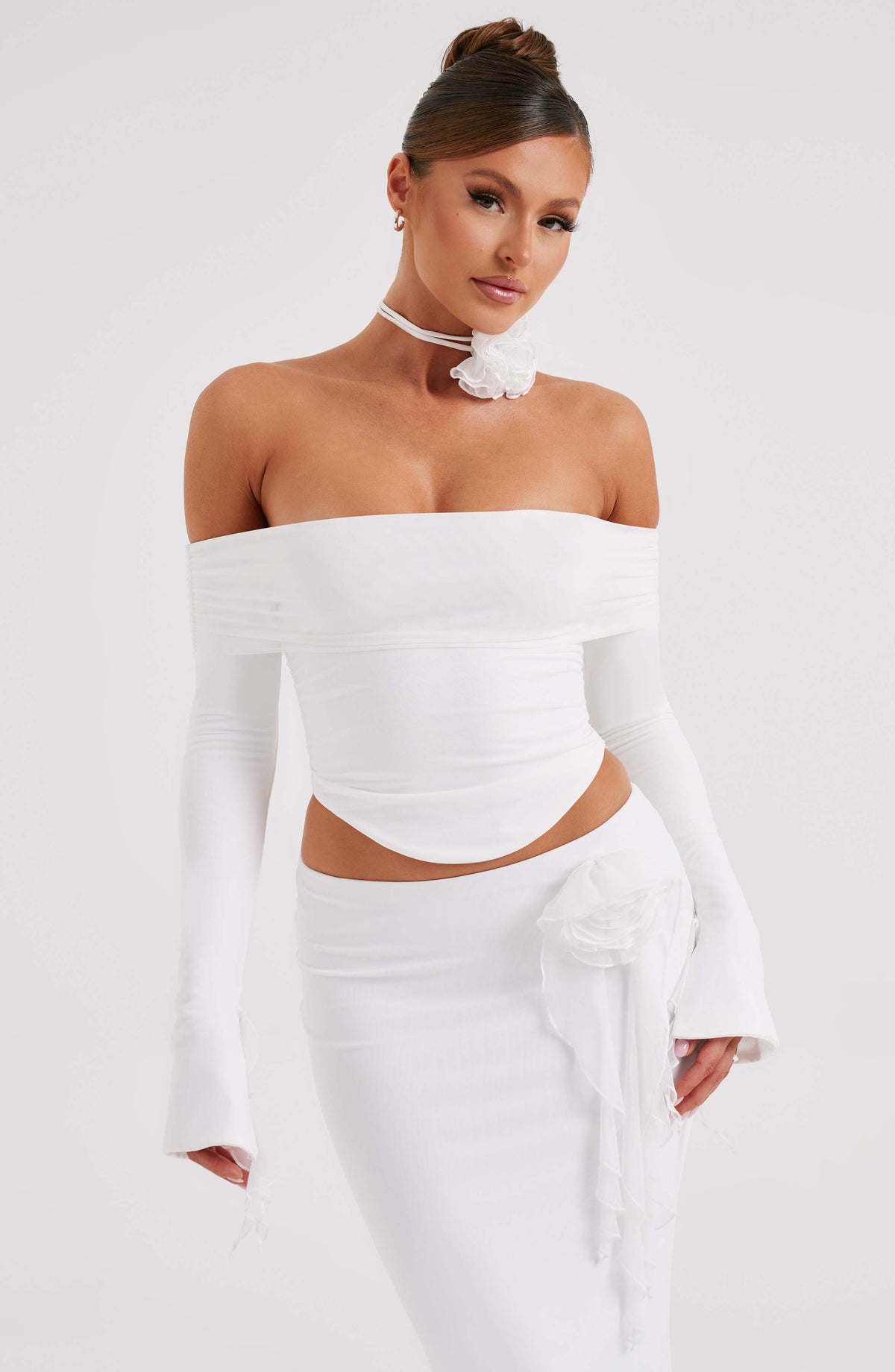 Deemira Top in Ivory