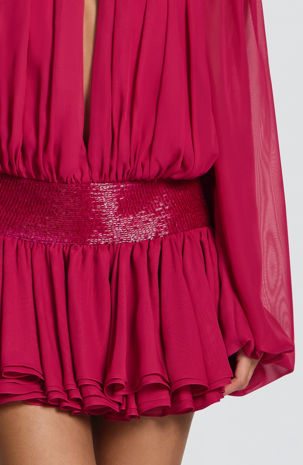 Dejana Playsuit in Raspberry