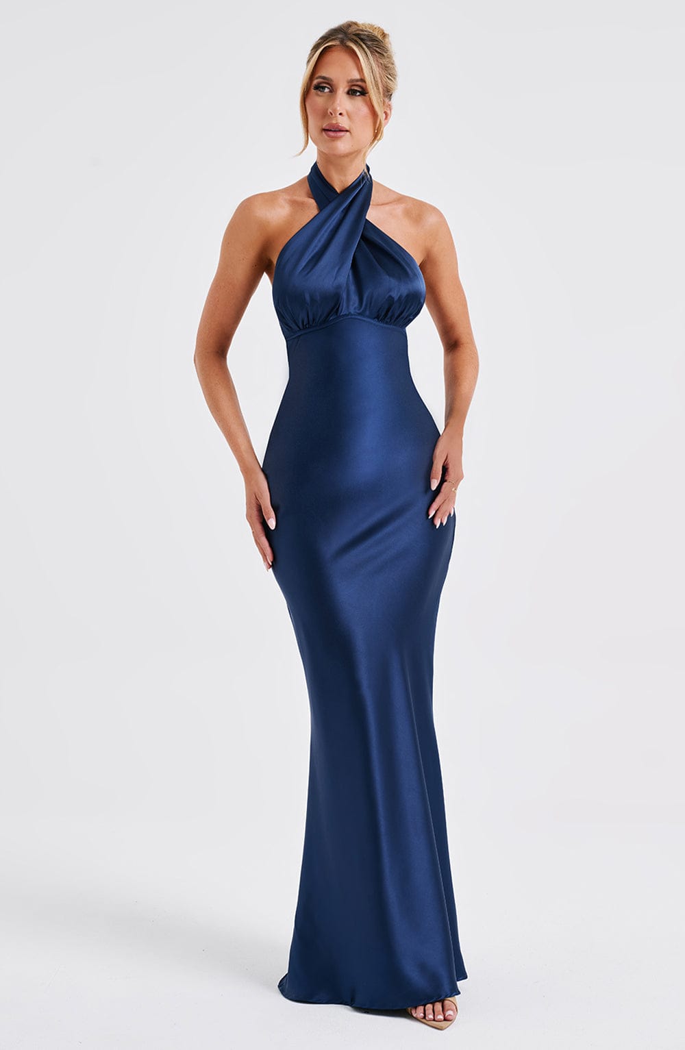 Dimitria Maxi Dress in Navy