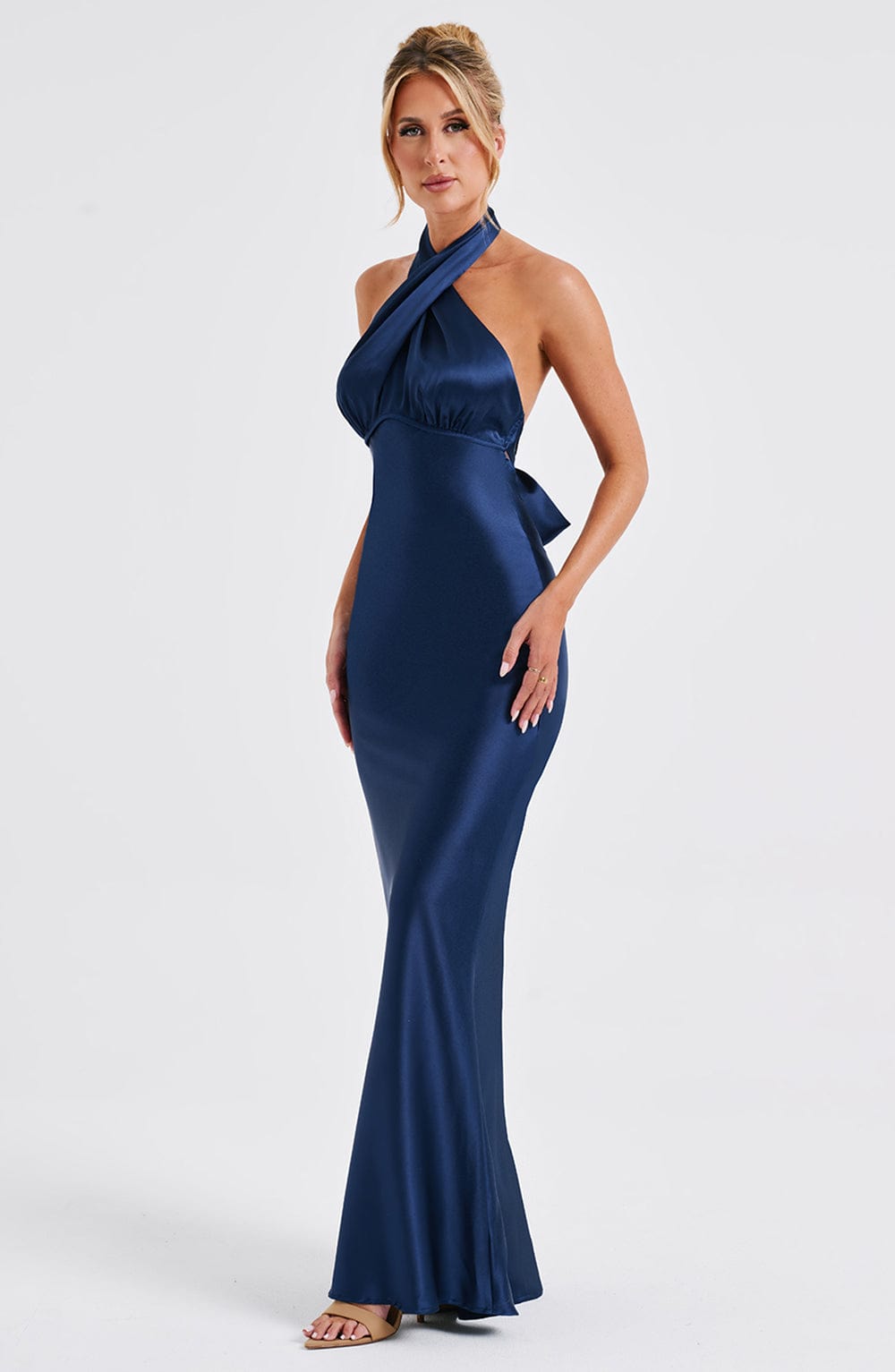 Dimitria Maxi Dress in Navy