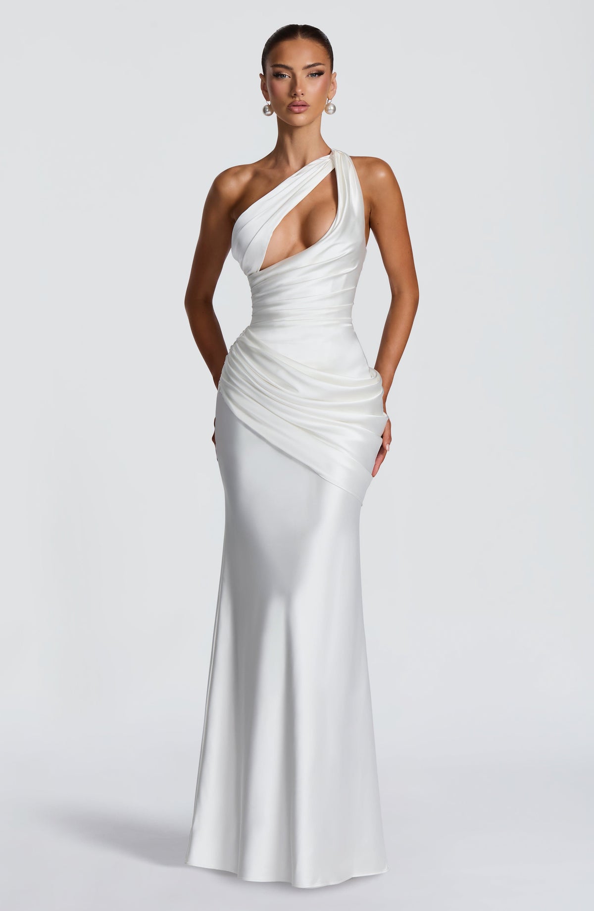 Elmira Maxi Dress in Ivory