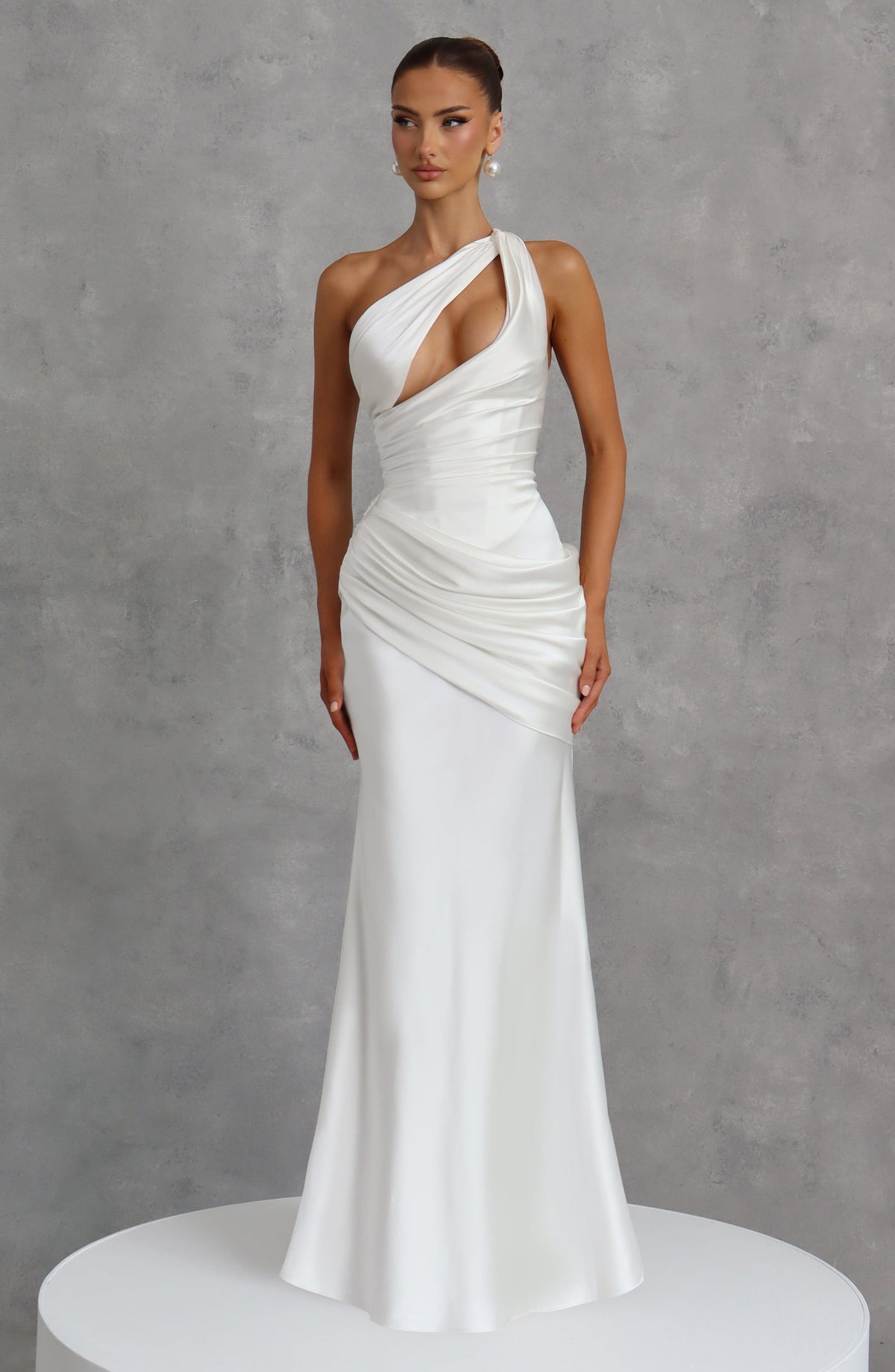 Elmira Maxi Dress in Ivory