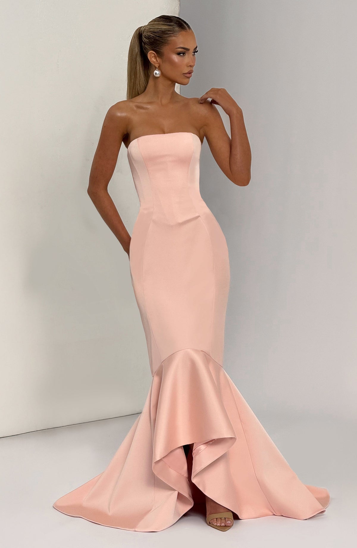 Elryn Gown in Blush
