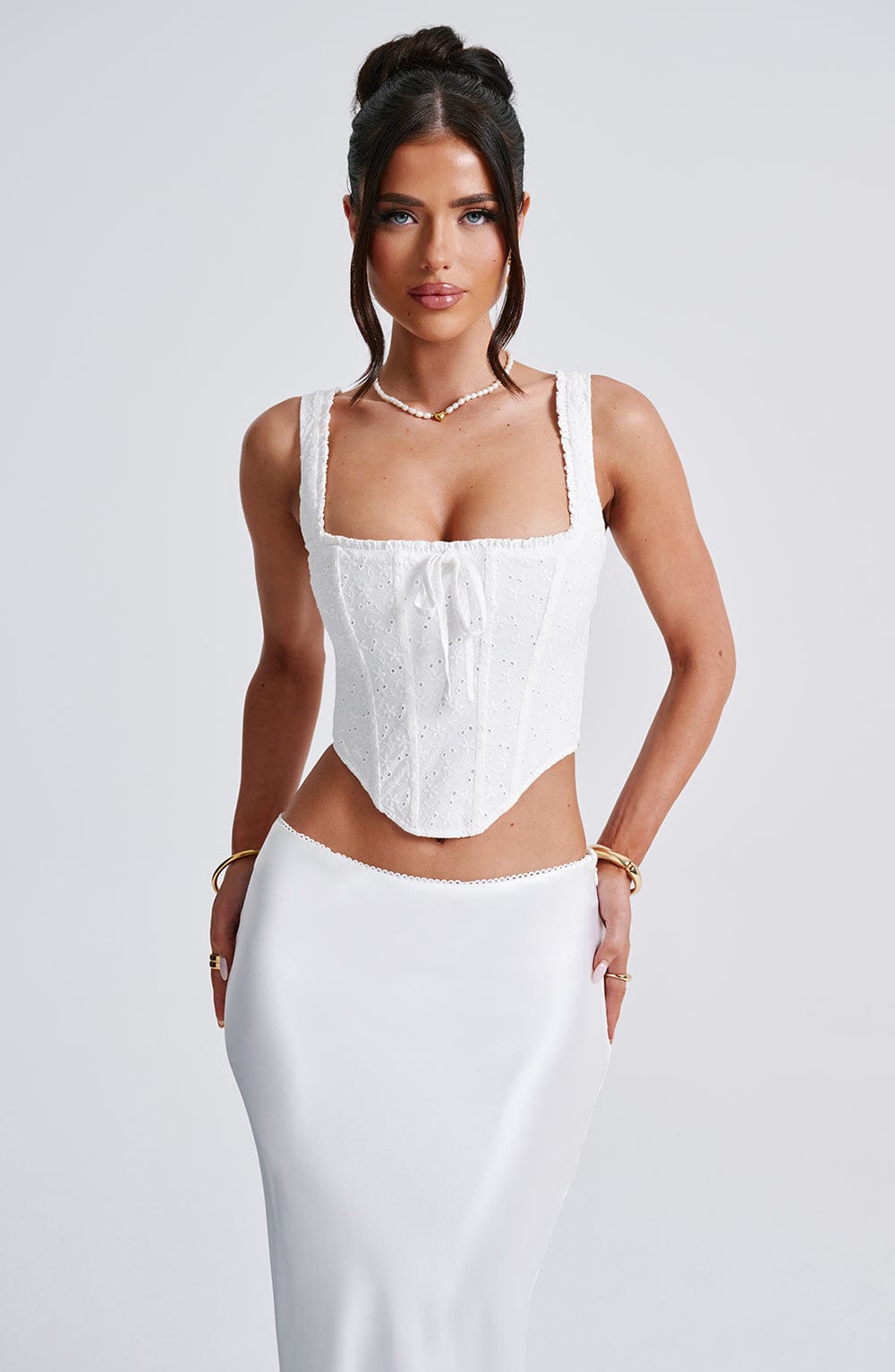 Emersyn Corset in Ivory