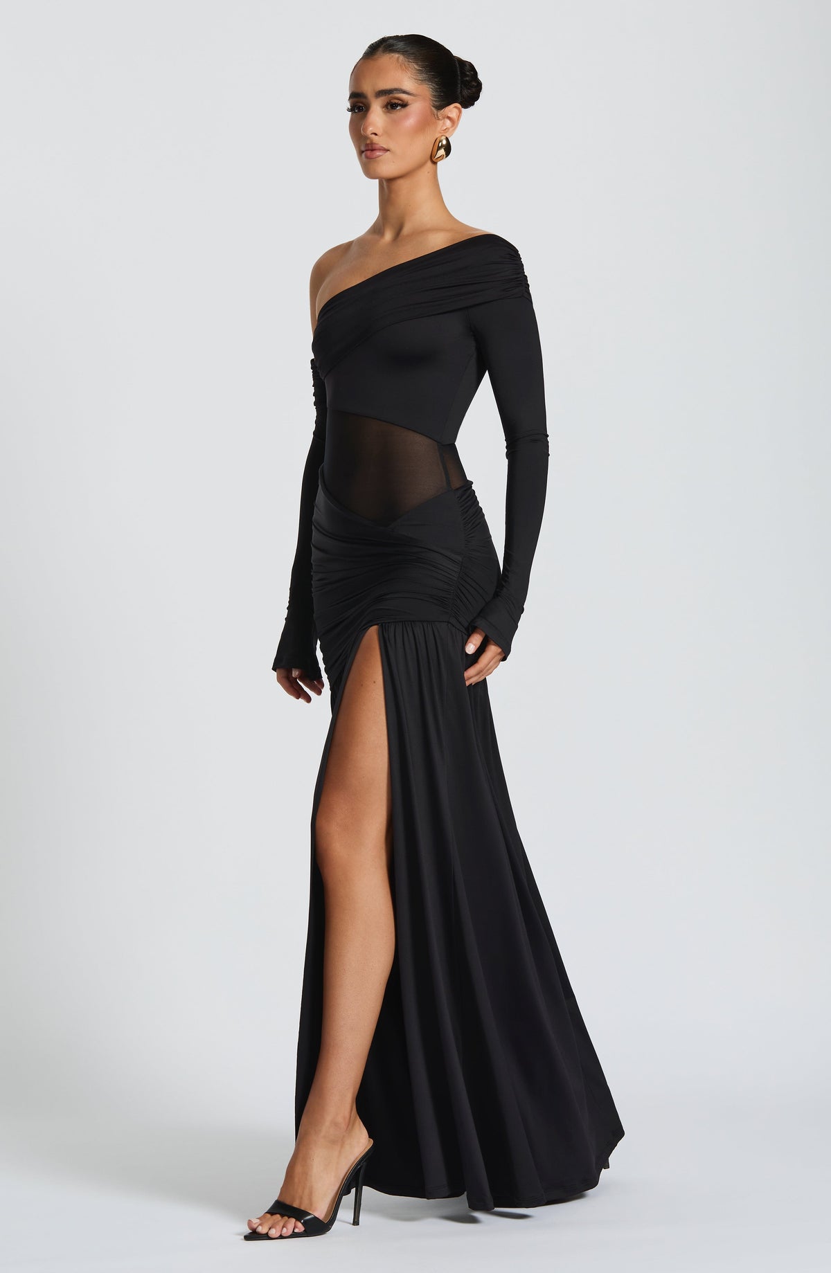 Ettania Maxi Dress in Black