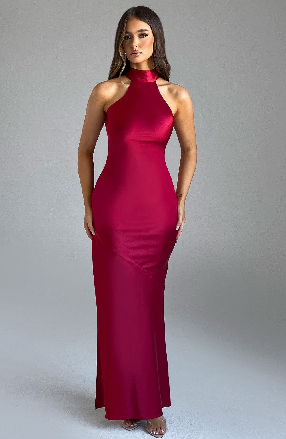 Ettara Maxi Dress in Wine