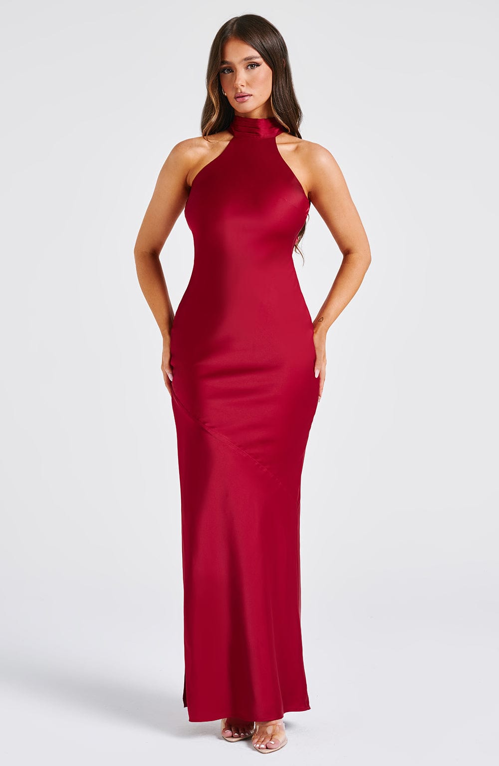 Ettara Maxi Dress in Wine