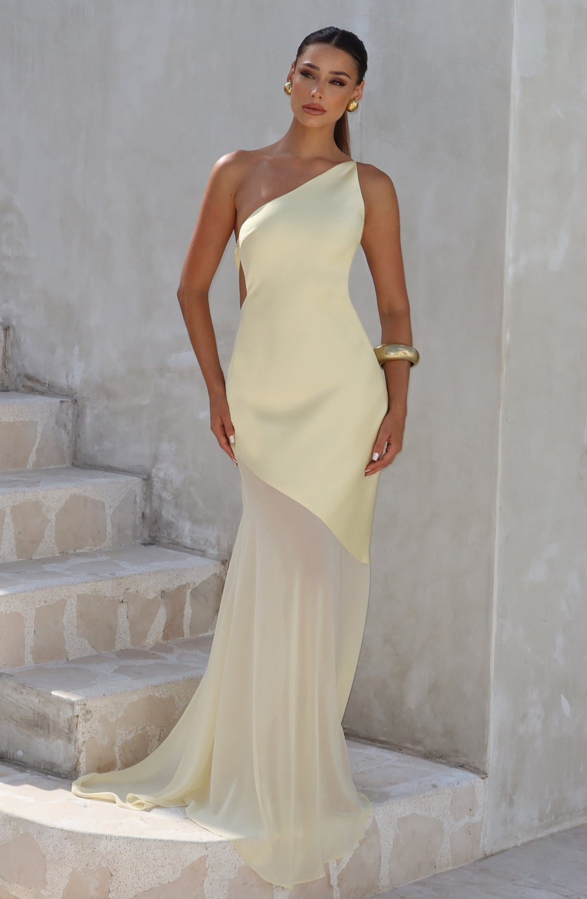Fabelle Gown in Lemon
