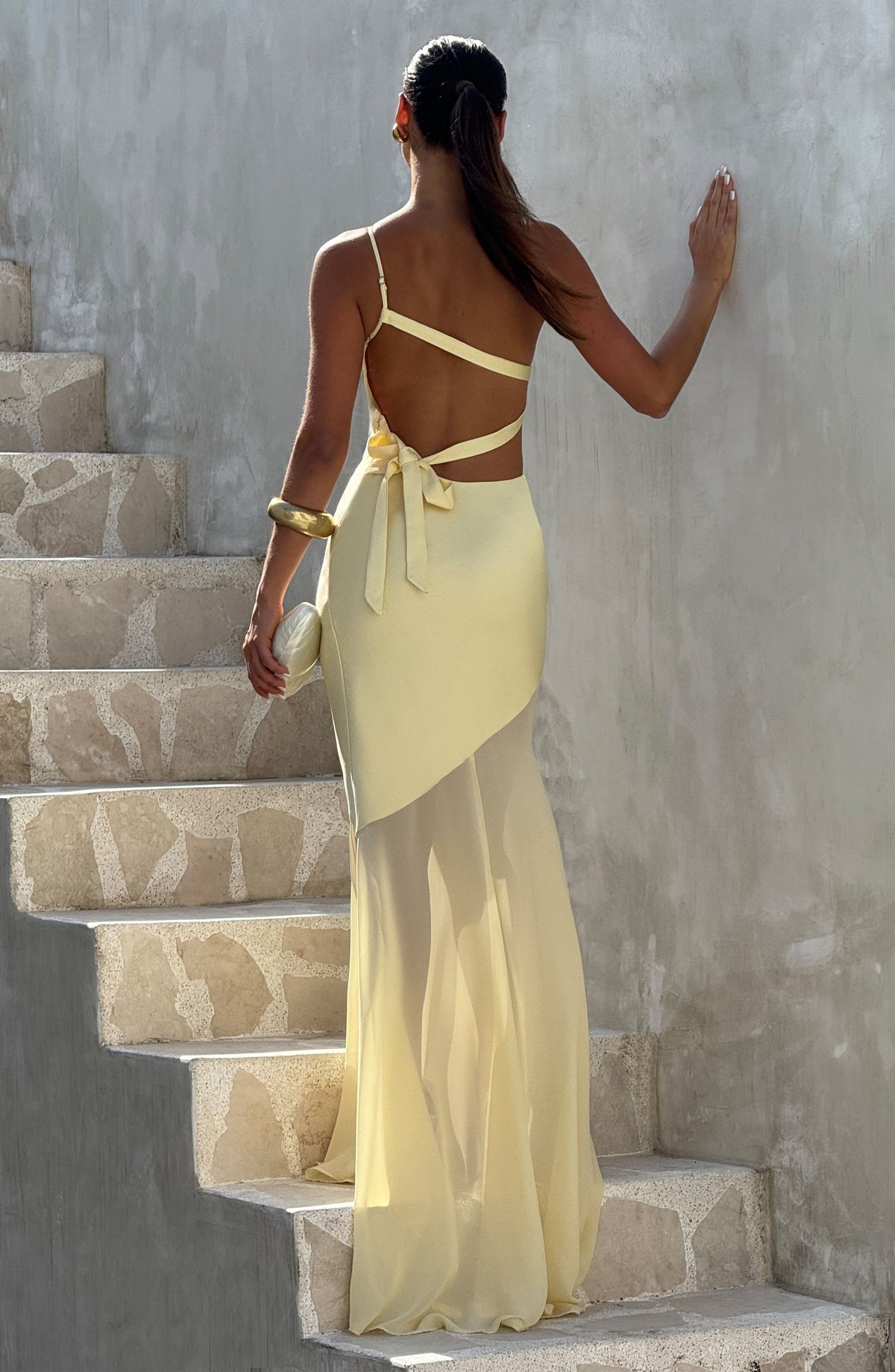 Fabelle Gown in Lemon