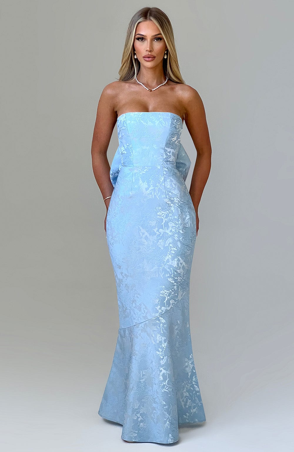 Felisia Maxi Dress in Blue
