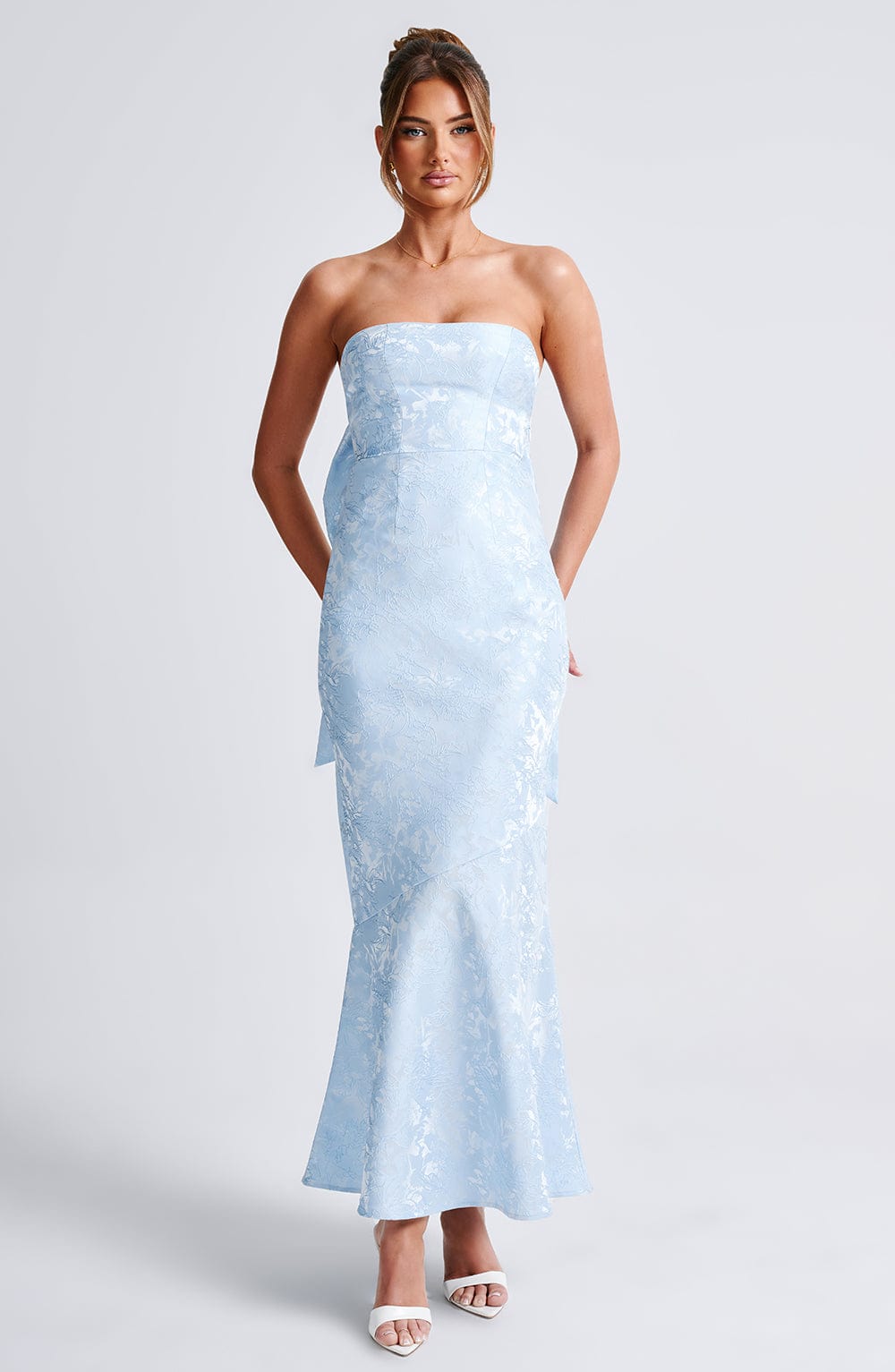 Felisia Maxi Dress in Blue