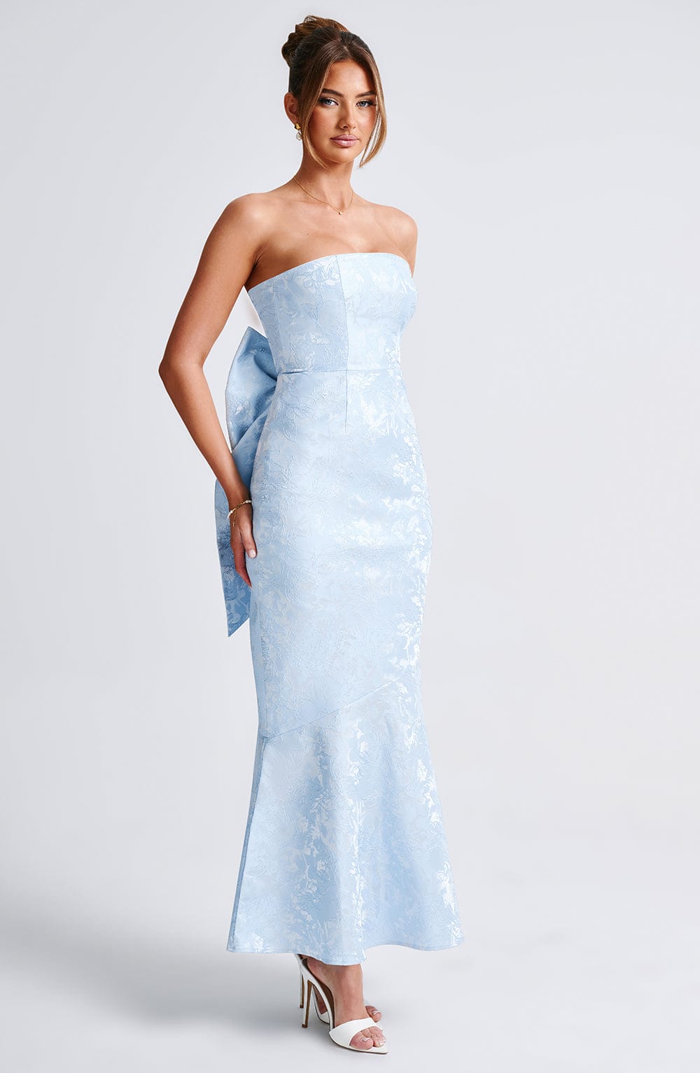 Felisia Maxi Dress in Blue
