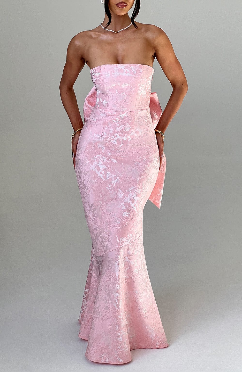 Felisia Maxi Dress in Blush