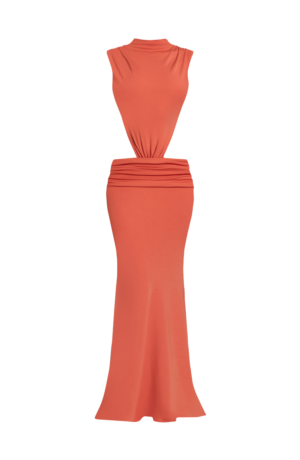 Fenwyn Maxi Dress in Burnt Orange