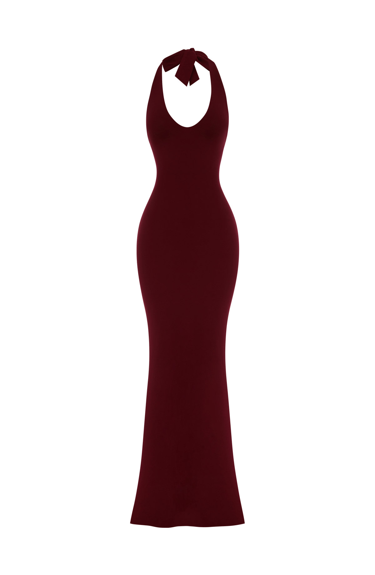 Fernya Maxi Dress in Cherry Lacquer