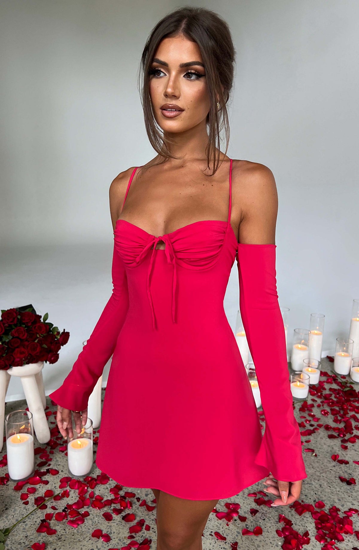 Fionelle Mini Dress in Pink