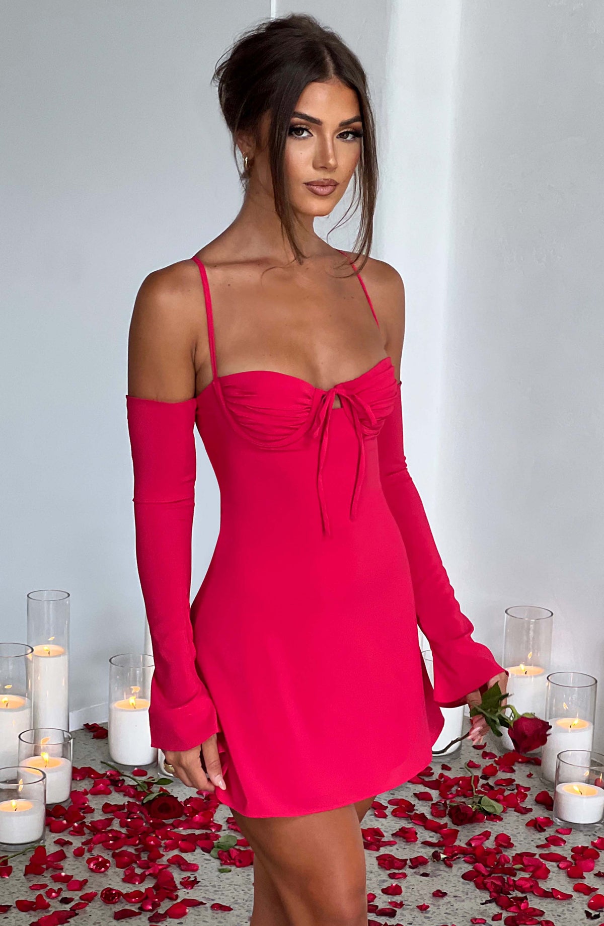 Fionelle Mini Dress in Pink