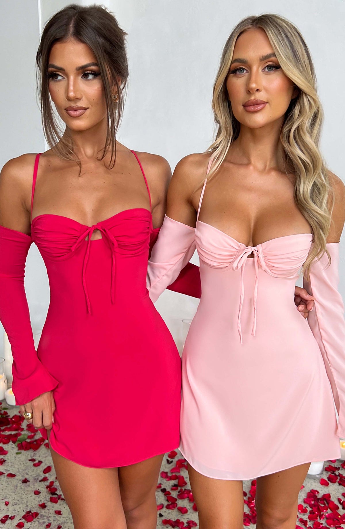 Fionelle Mini Dress in Pink