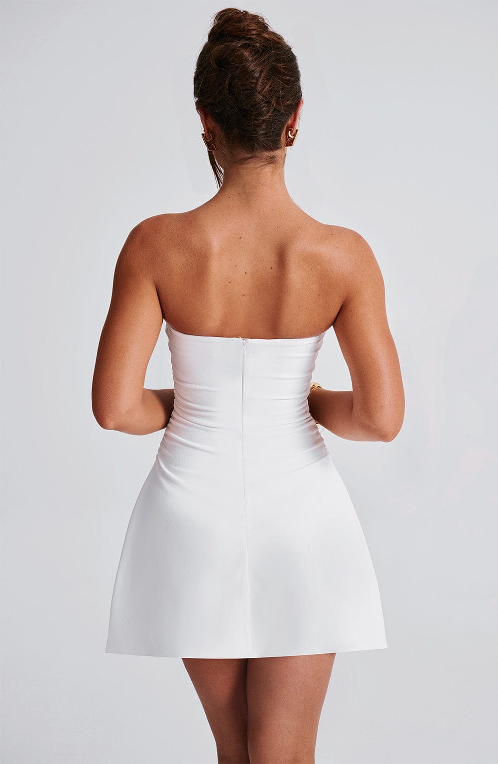 Fleurette Mini Dress in Ivory