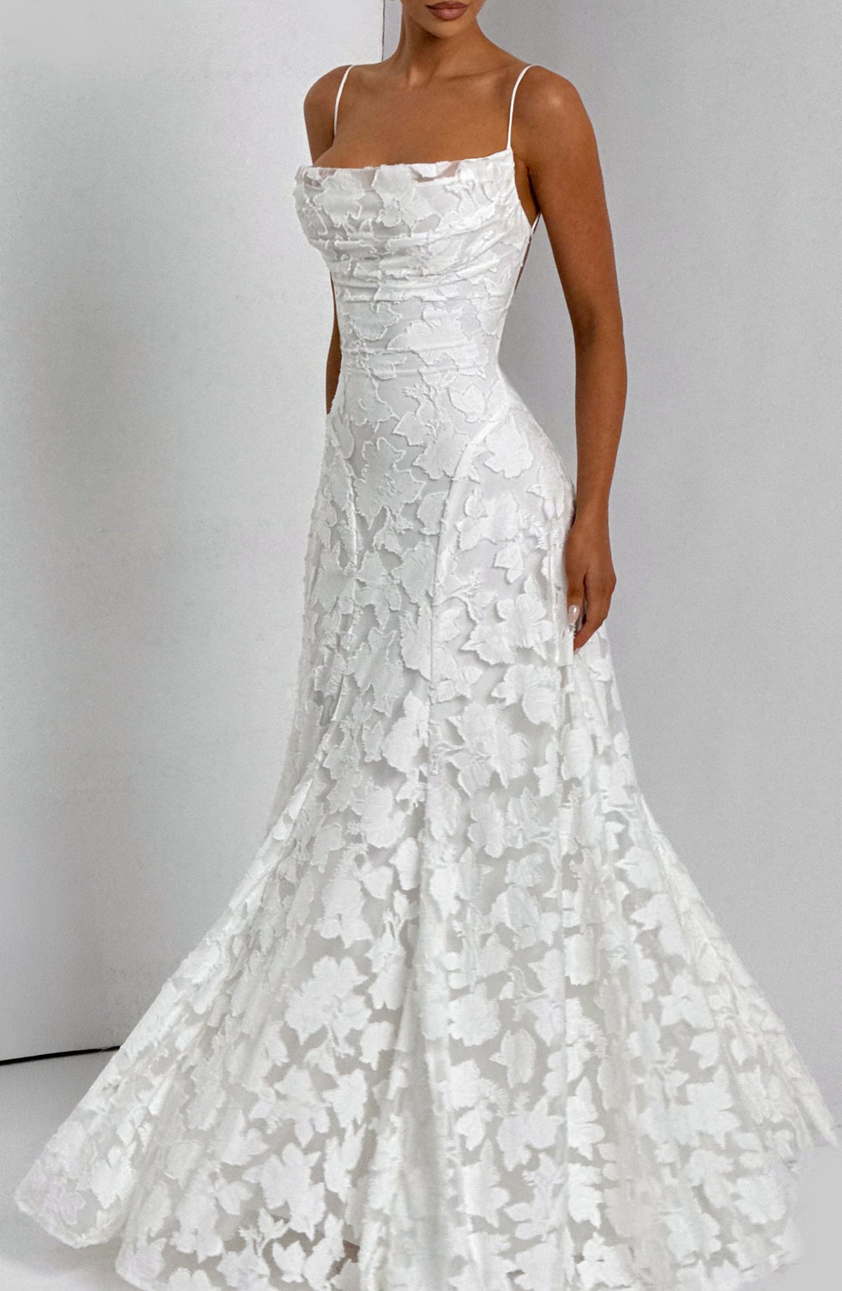 Francine Maxi Dress in Ivory