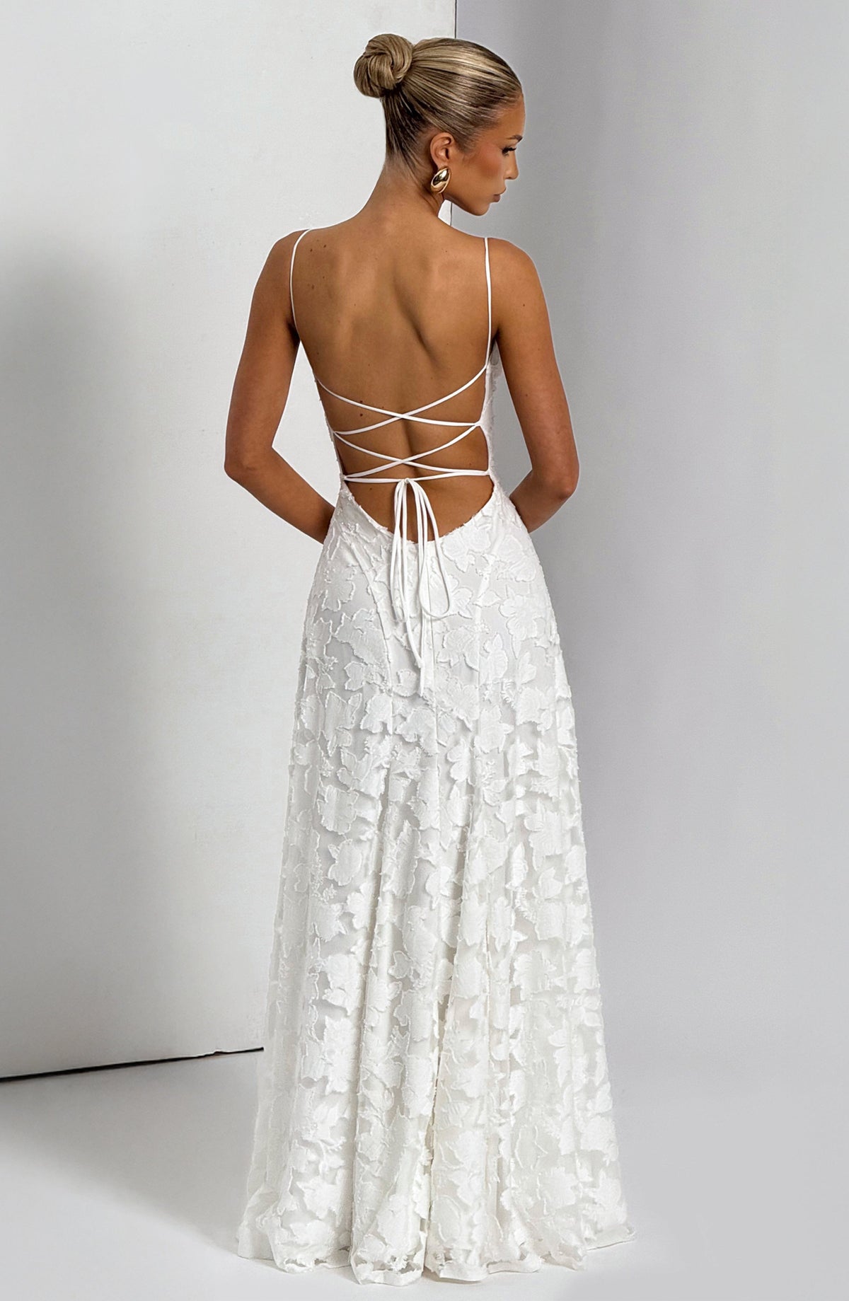 Francine Maxi Dress in Ivory