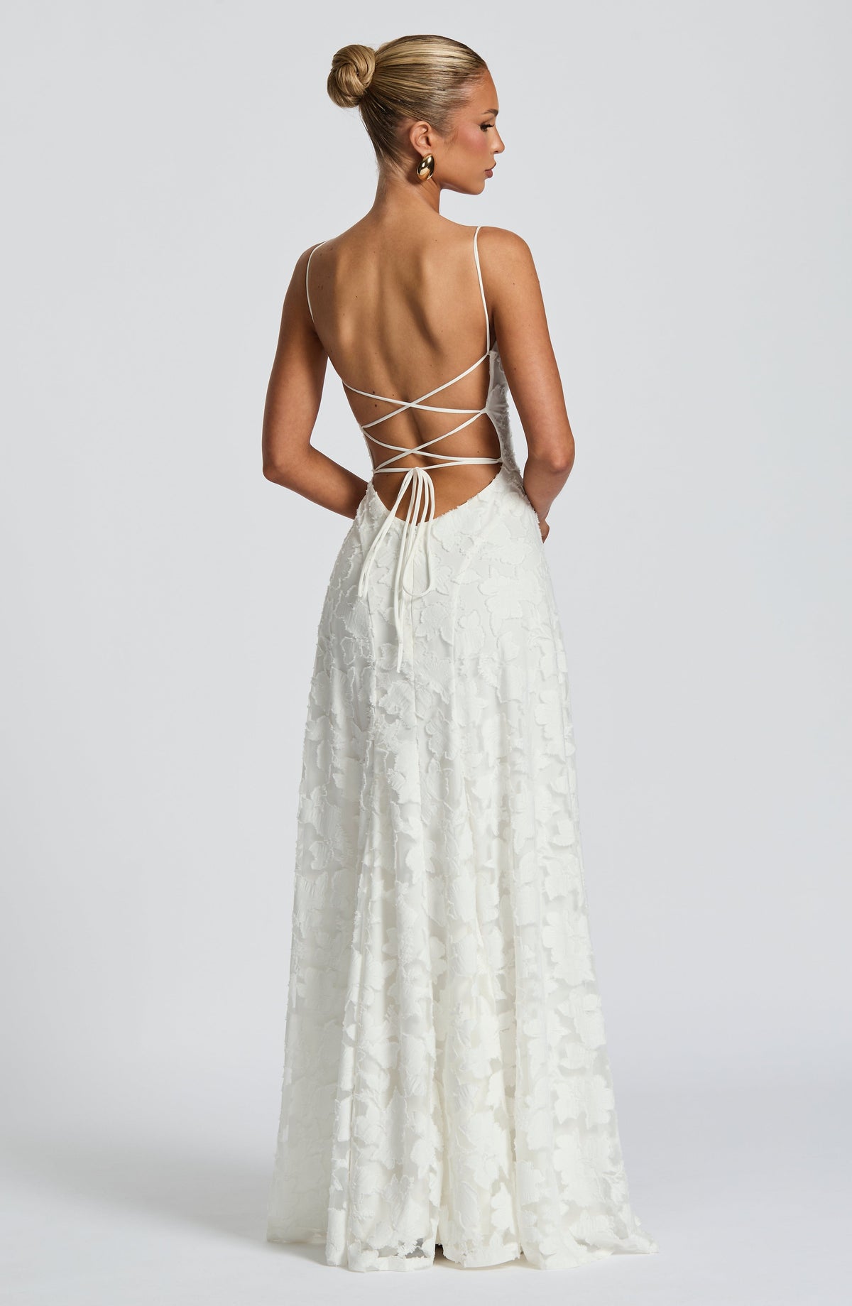 Francine Maxi Dress in Ivory