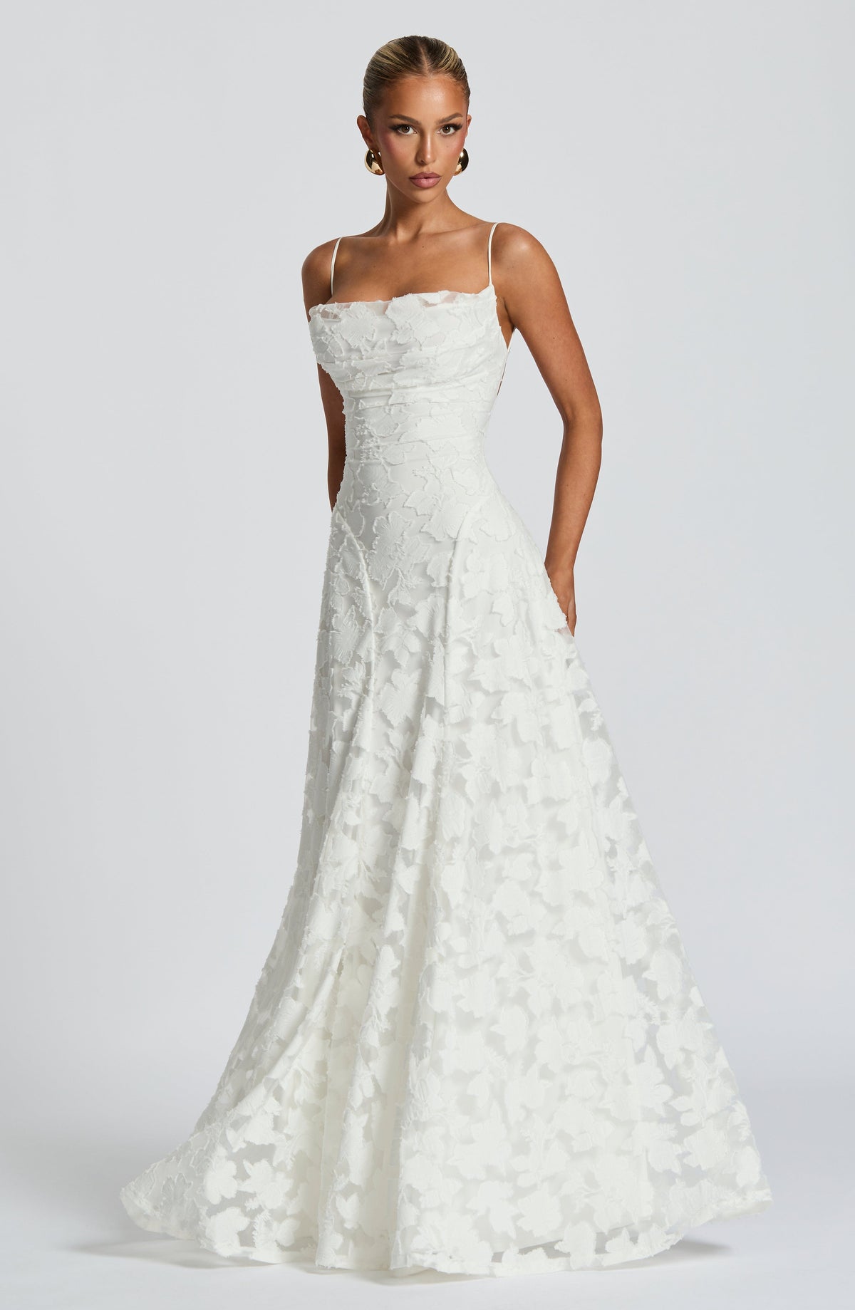 Francine Maxi Dress in Ivory
