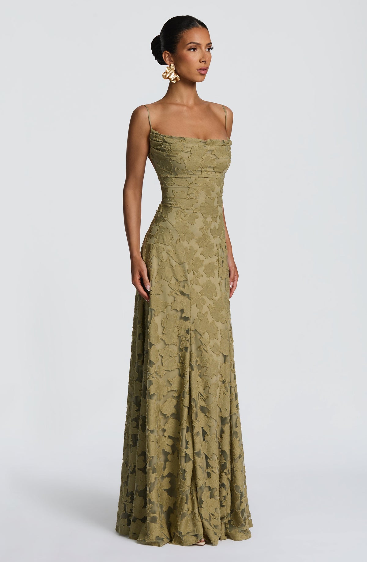 Francine Maxi Dress in Sage