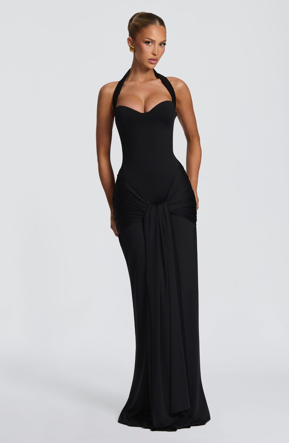 Giana Maxi Dress in Black