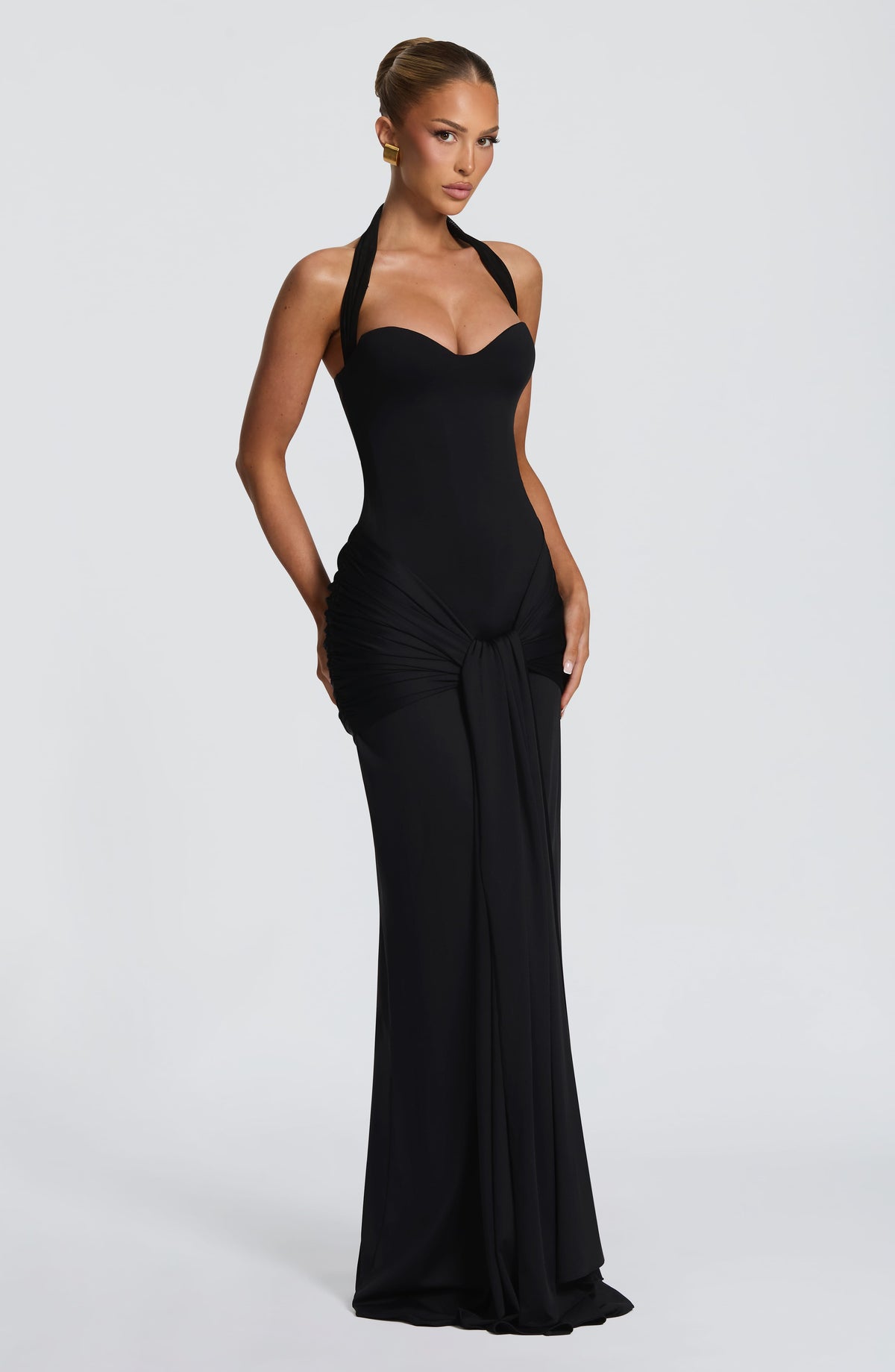Giana Maxi Dress in Black
