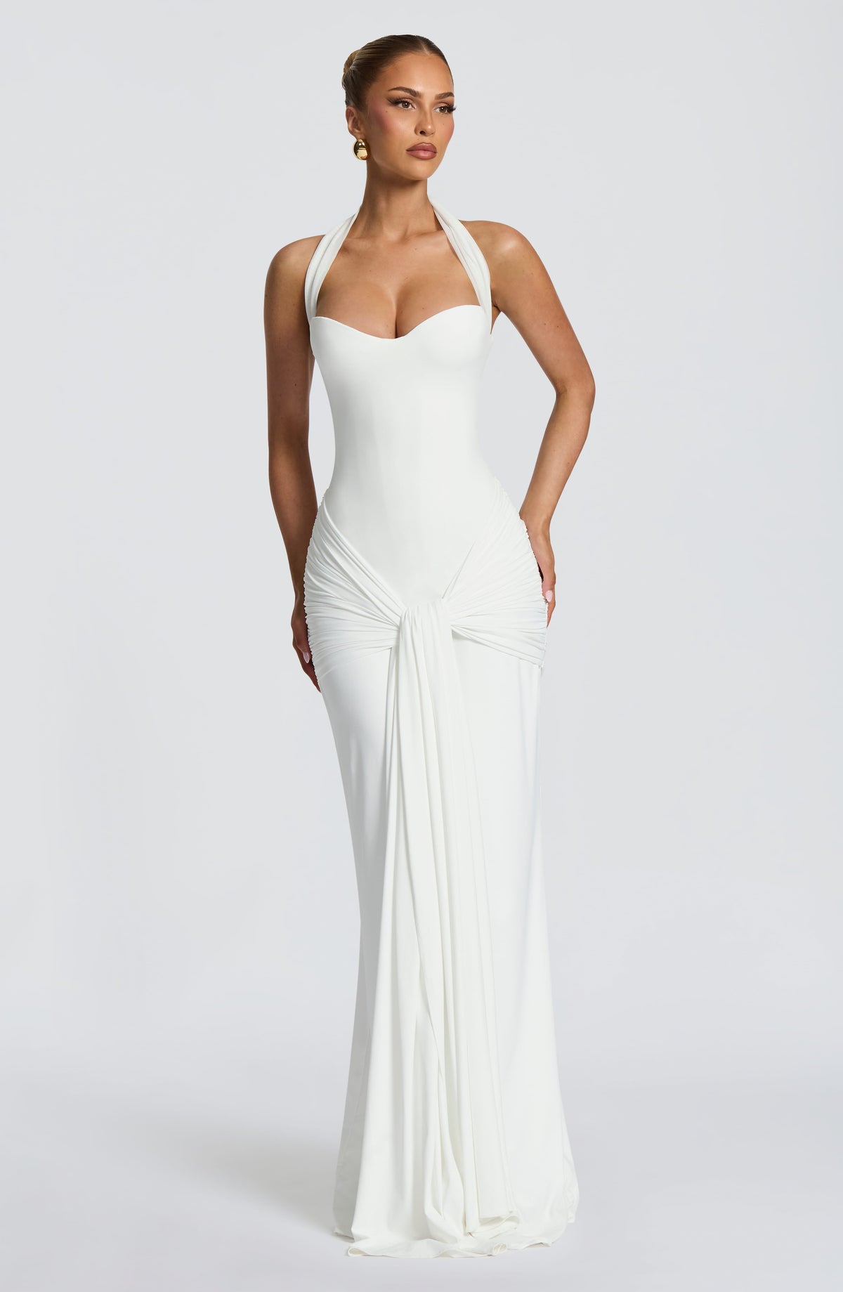 Giana Maxi Dress in Ivory