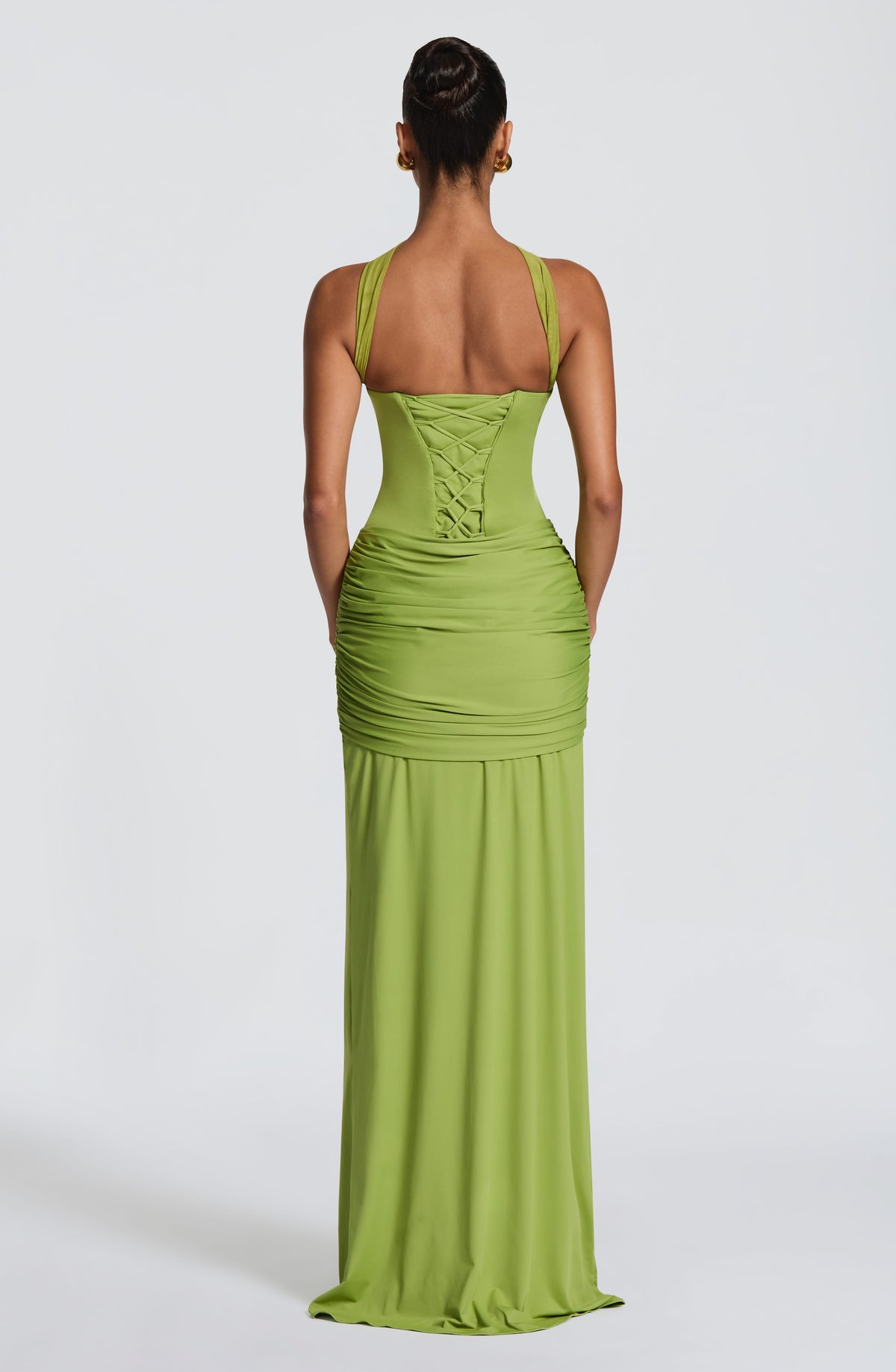 Giana Maxi Dress in Olive