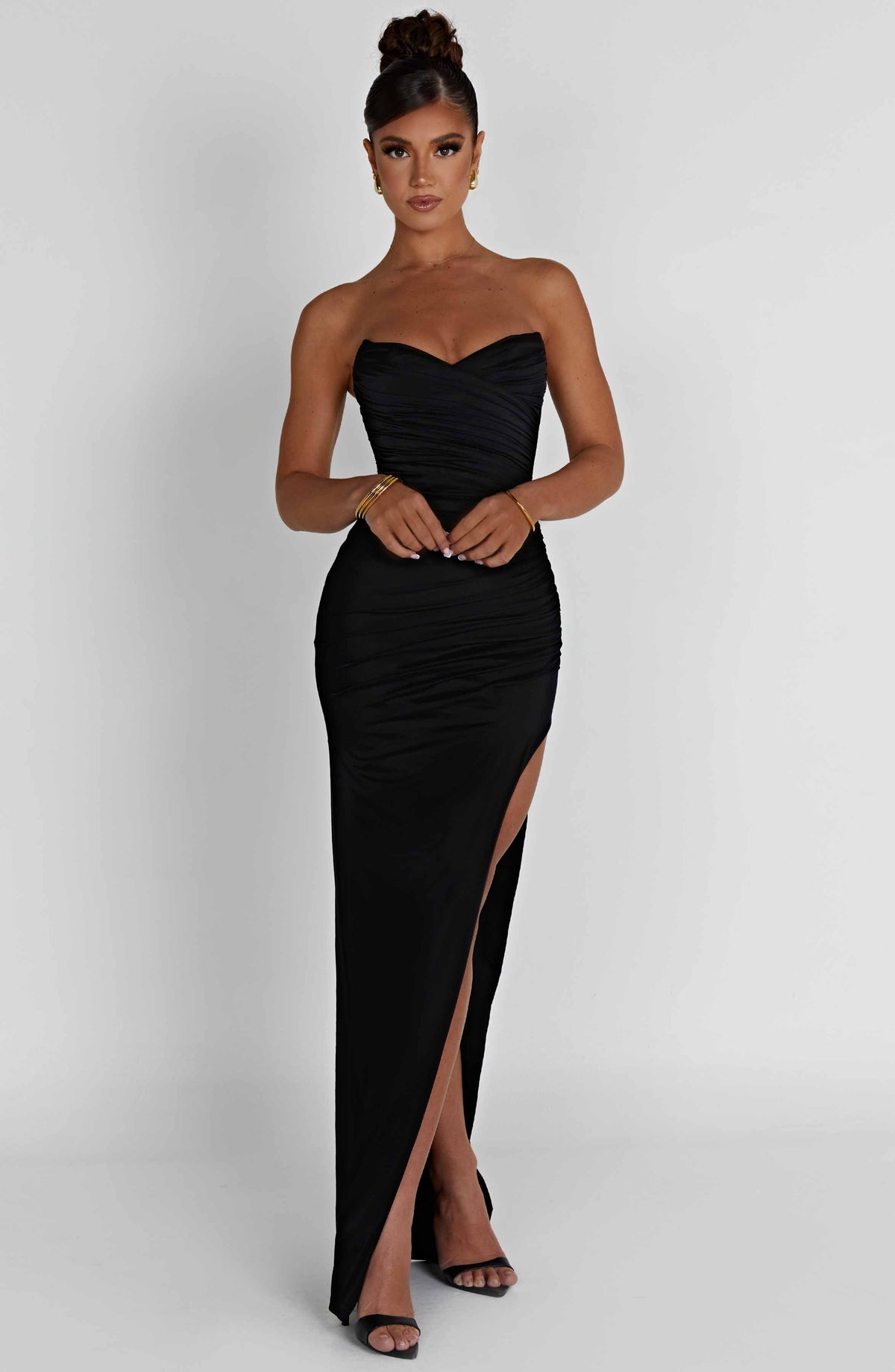 Giovina Maxi Dress in Black