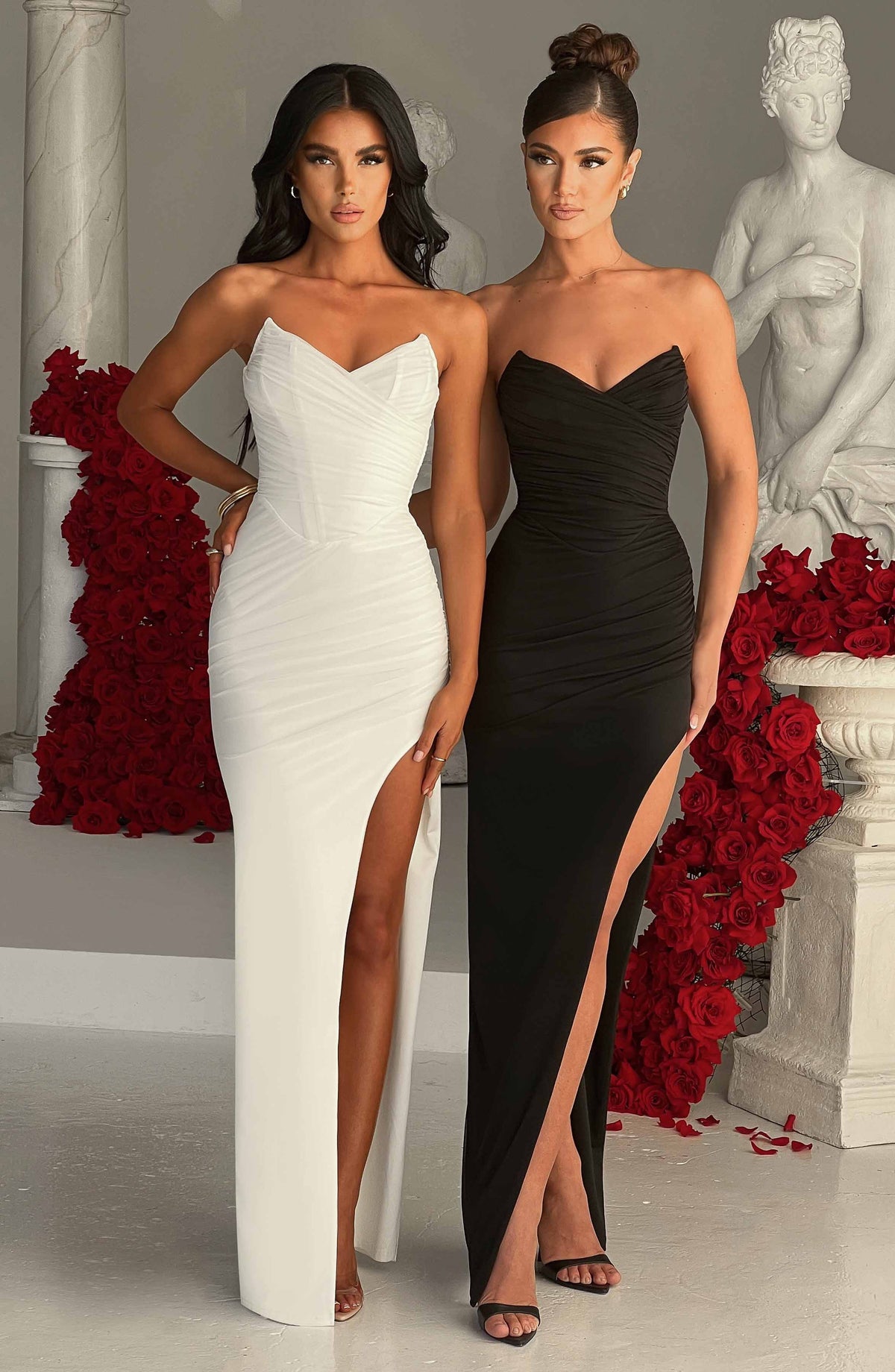 Giovina Maxi Dress in Black
