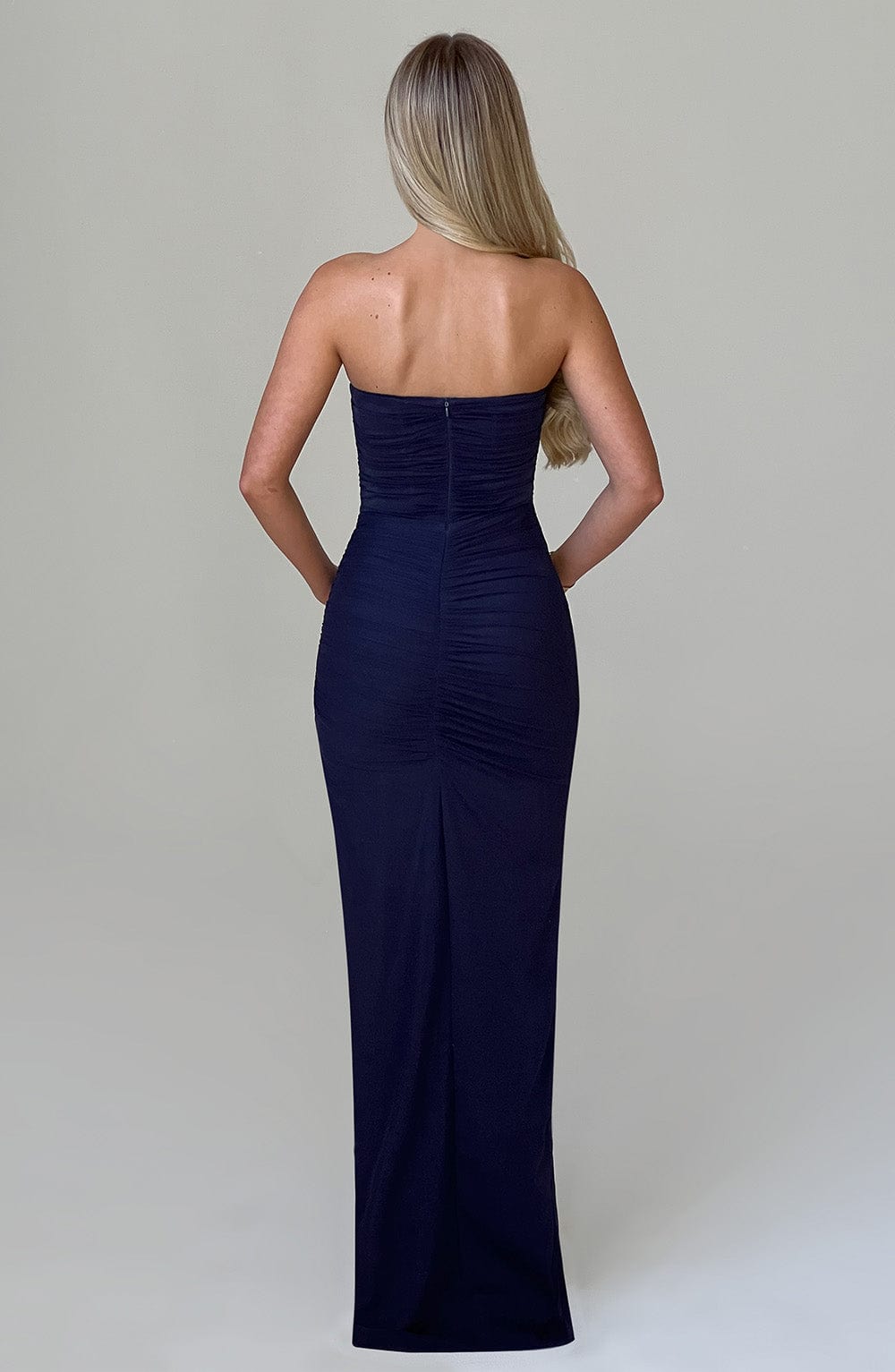 Giovina Maxi Dress in Navy