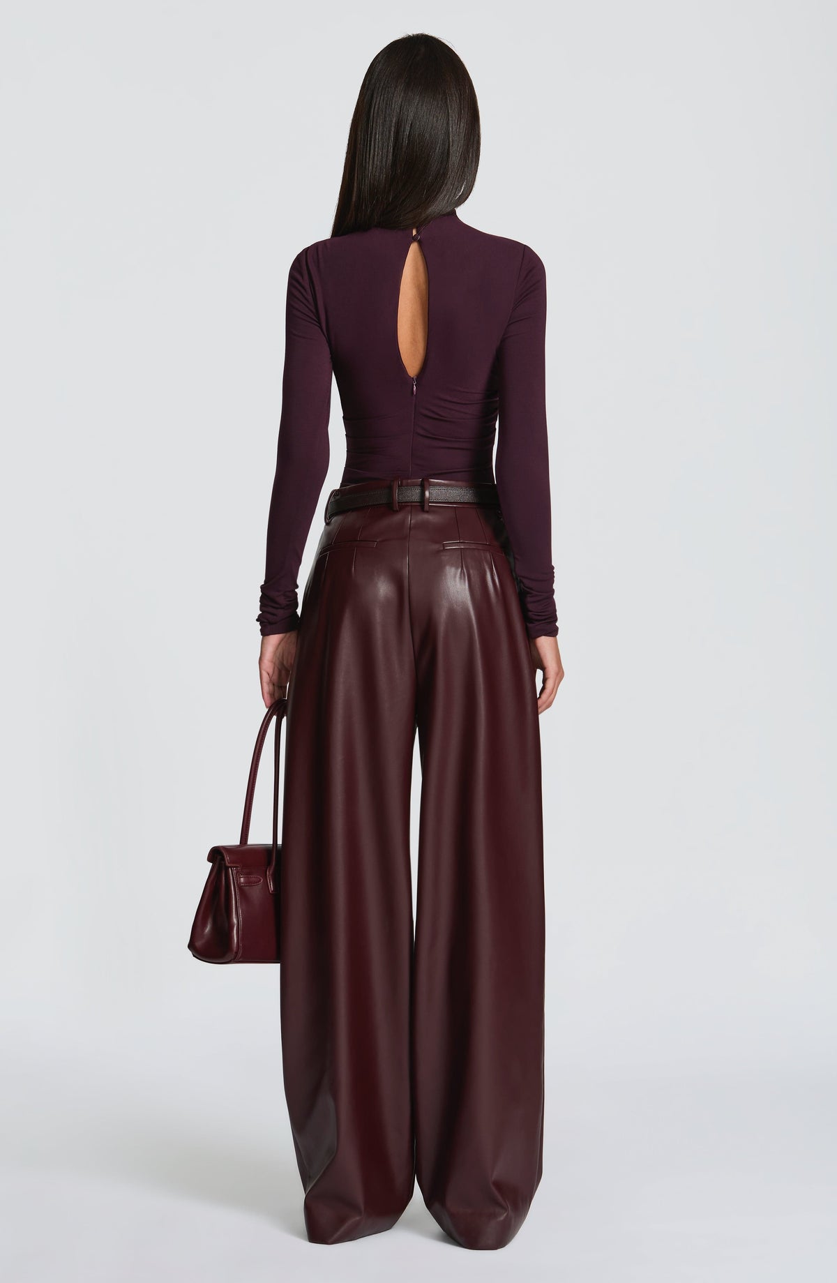 Glenna Pants in Plum
