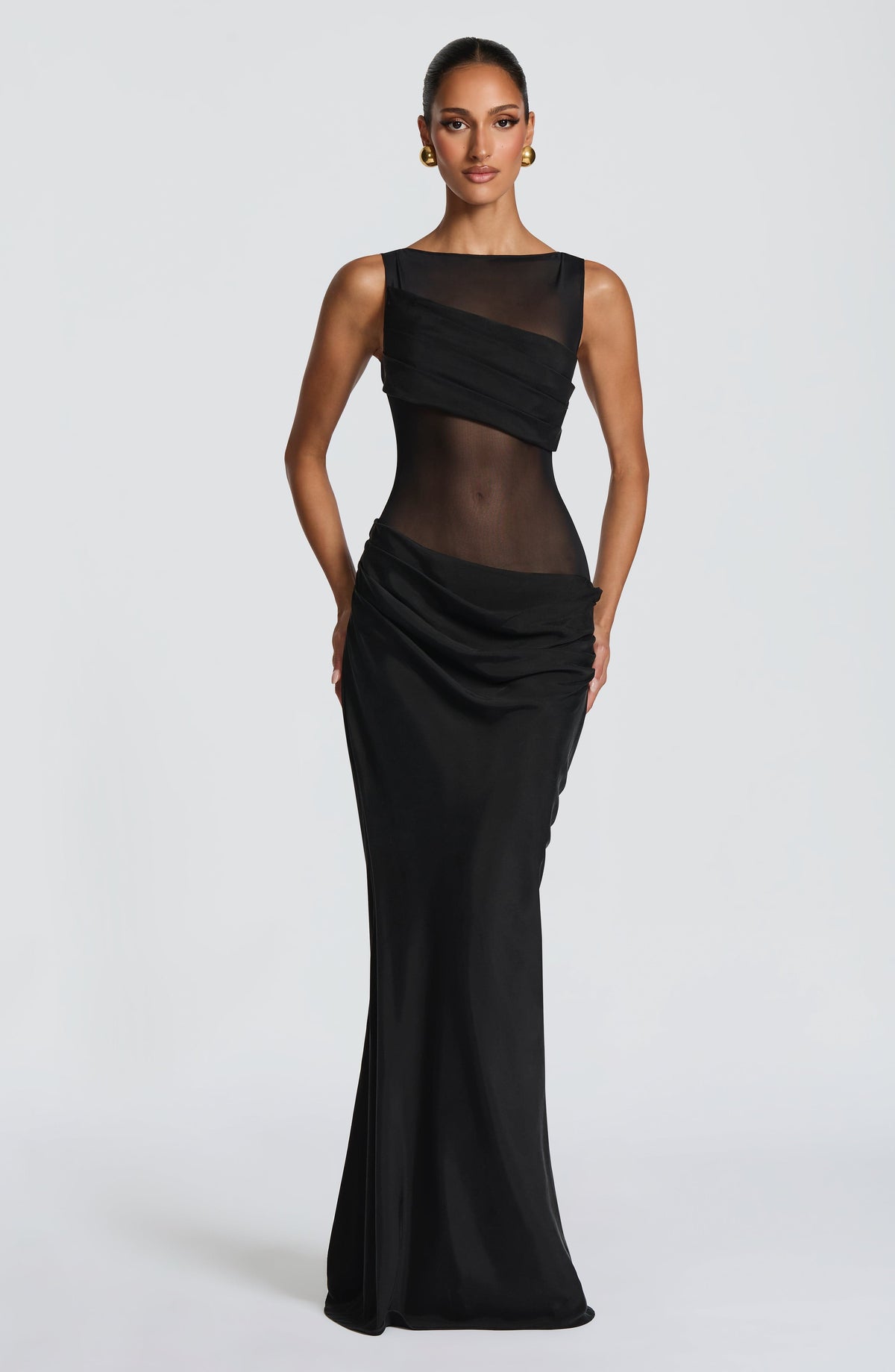 Gracelle Maxi Dress in Black
