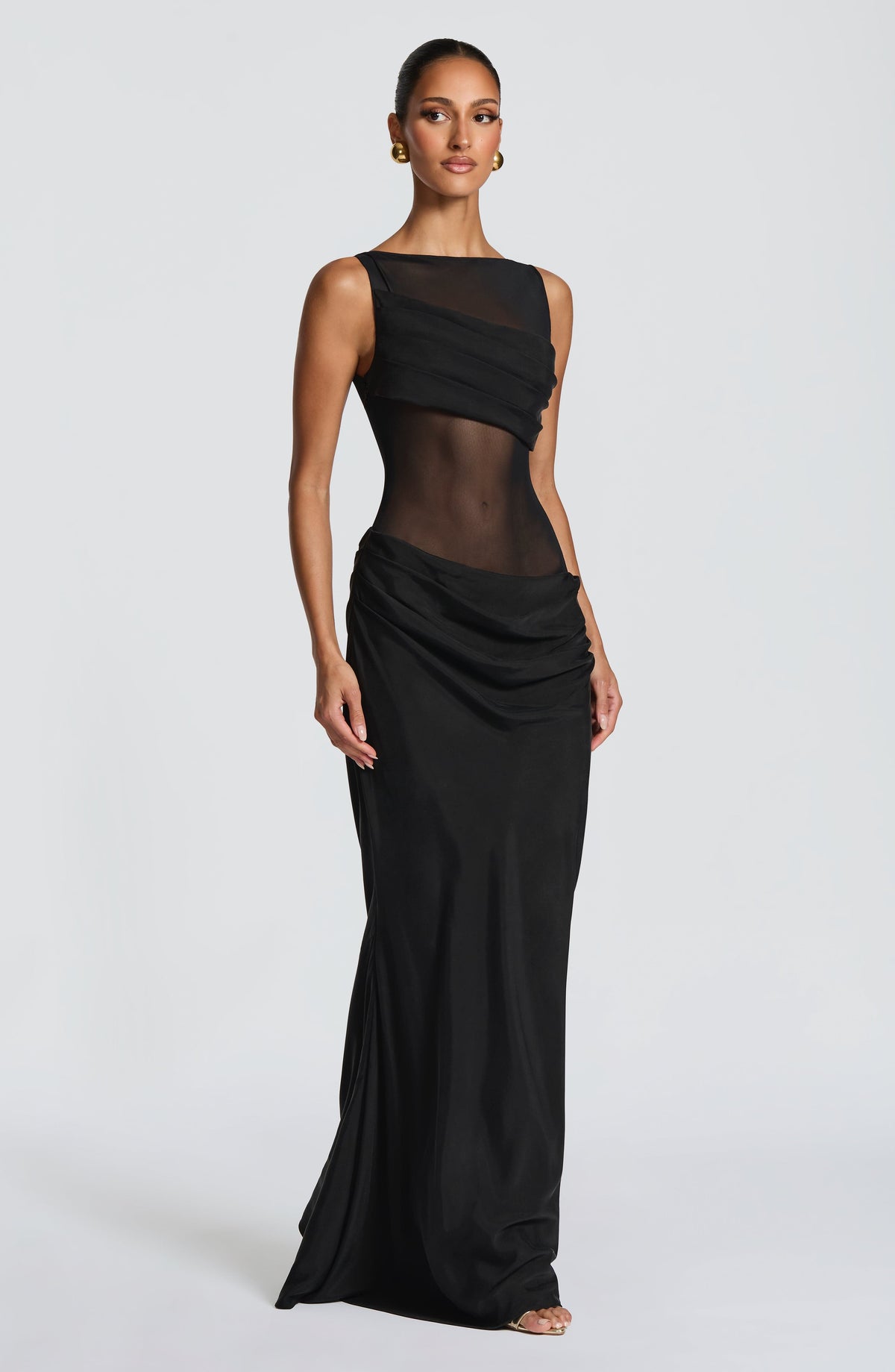 Gracelle Maxi Dress in Black