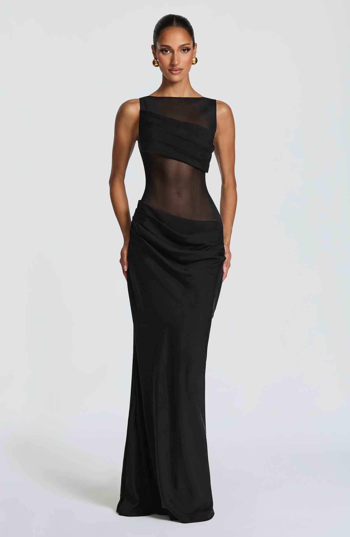 Gracelle Maxi Dress in Black