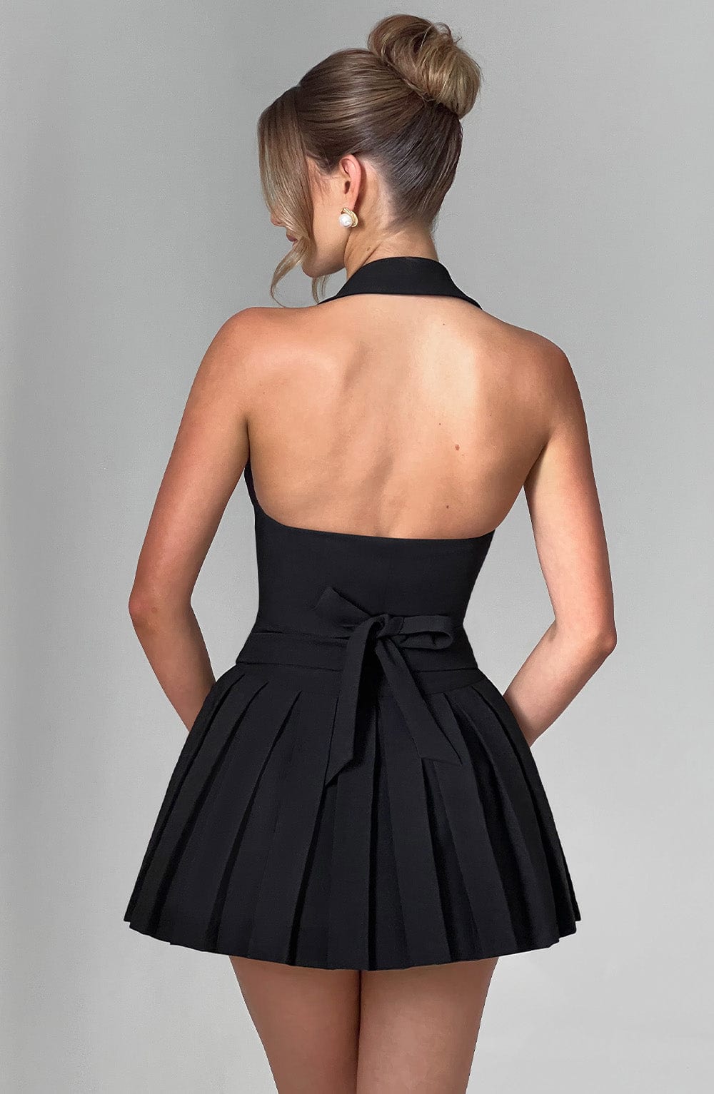 Gretchel Mini Skirt in Black
