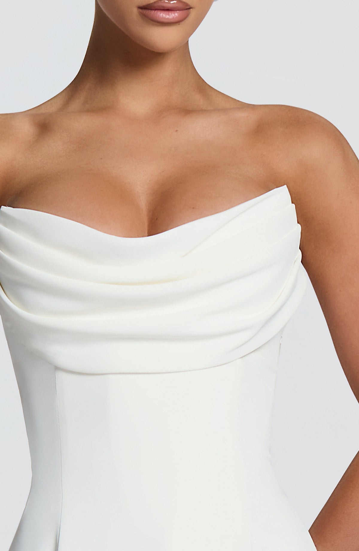 Harlowe Midi Dress in Ivory