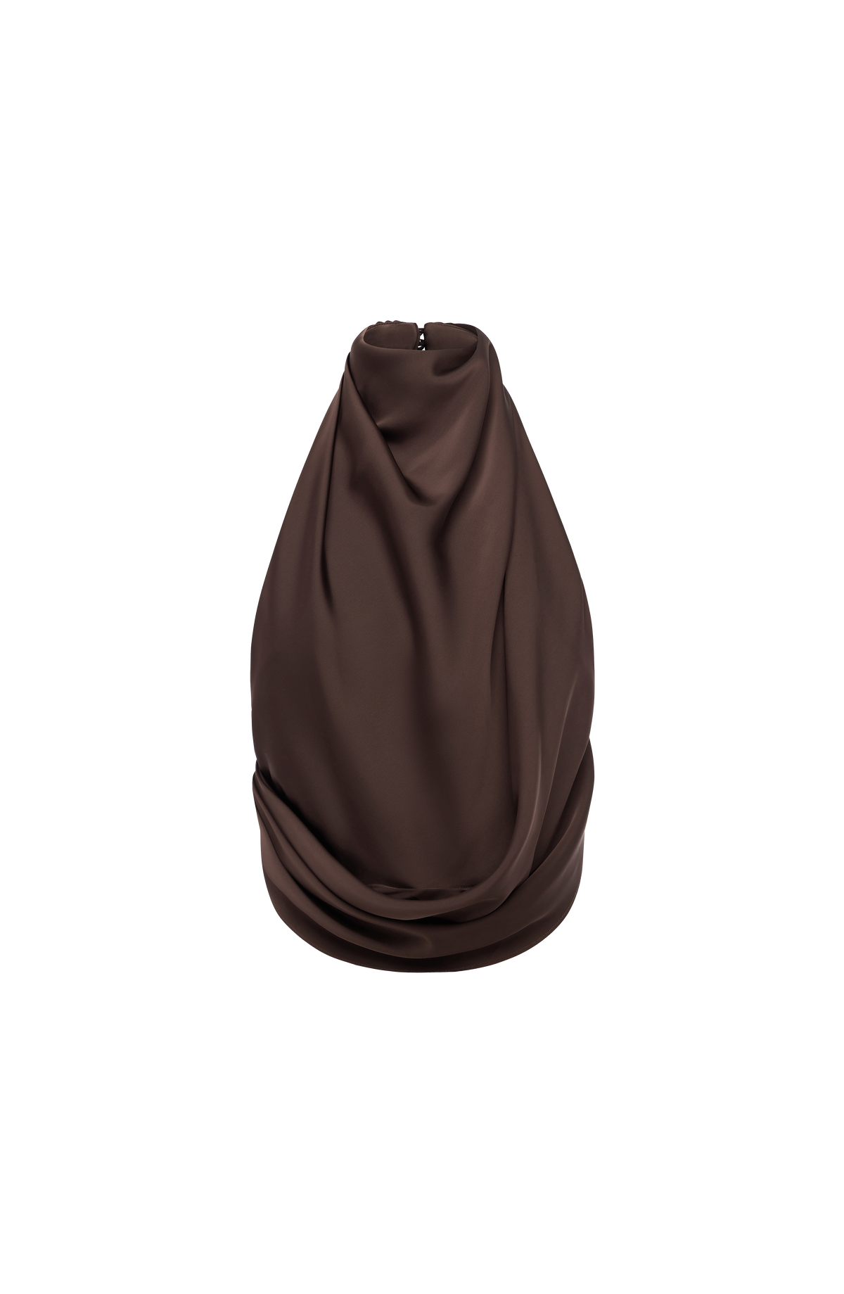 Hazelle Top in Plum Brown