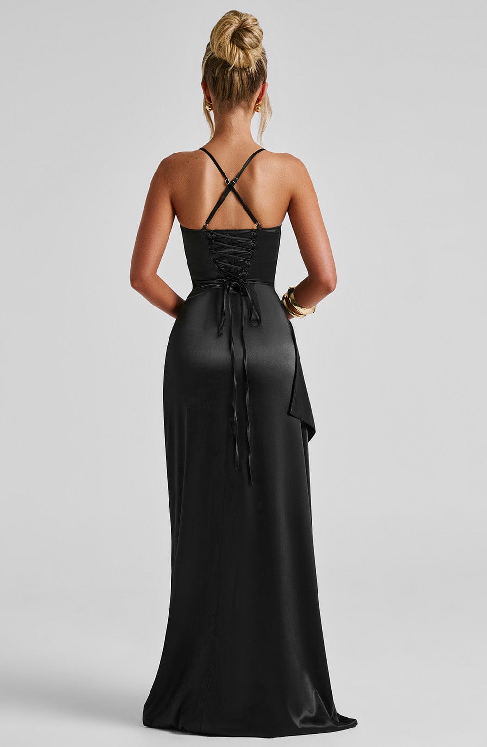 Helena Maxi Dress in Black
