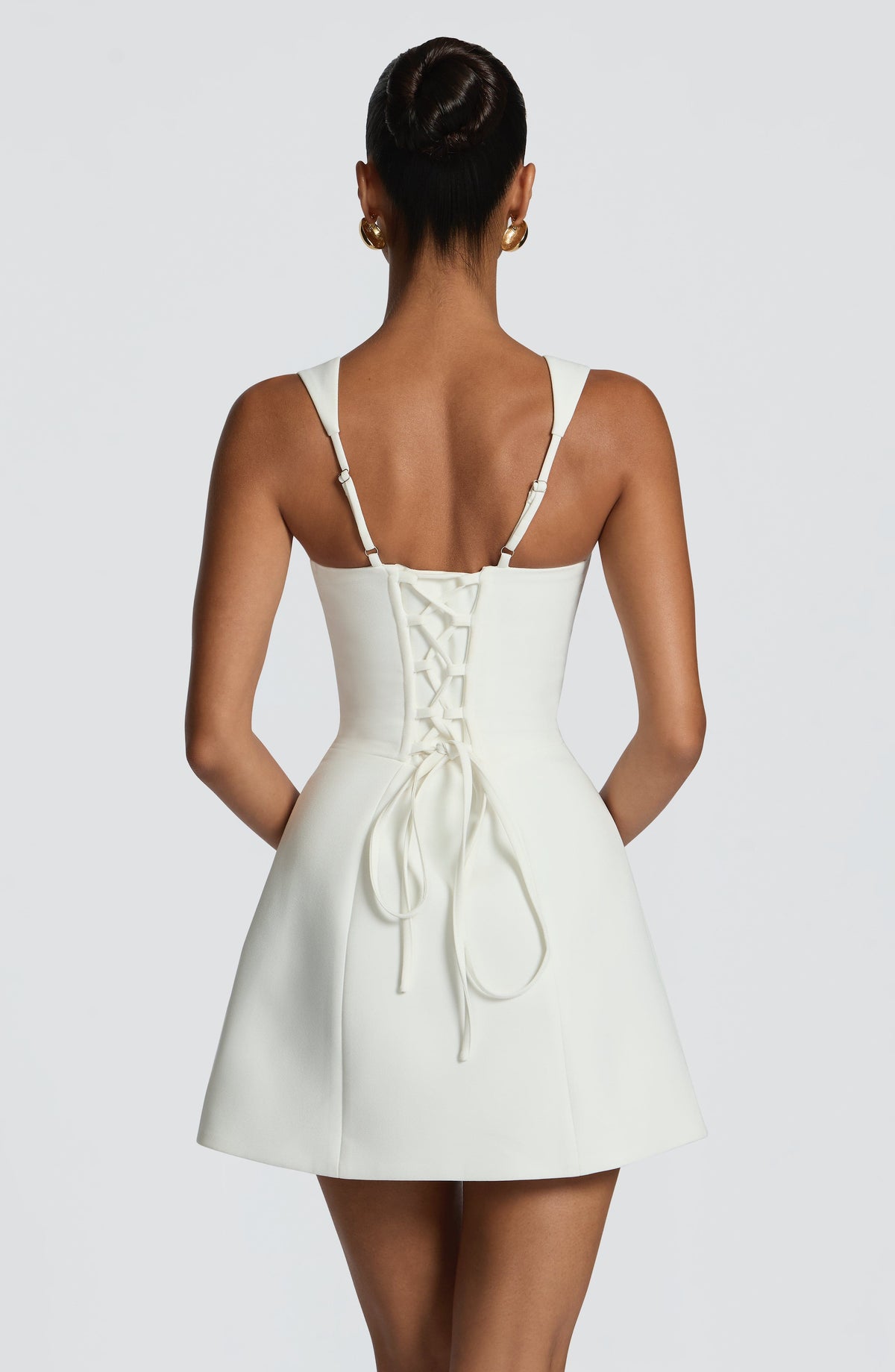 Ionna Mini Dress in Ivory