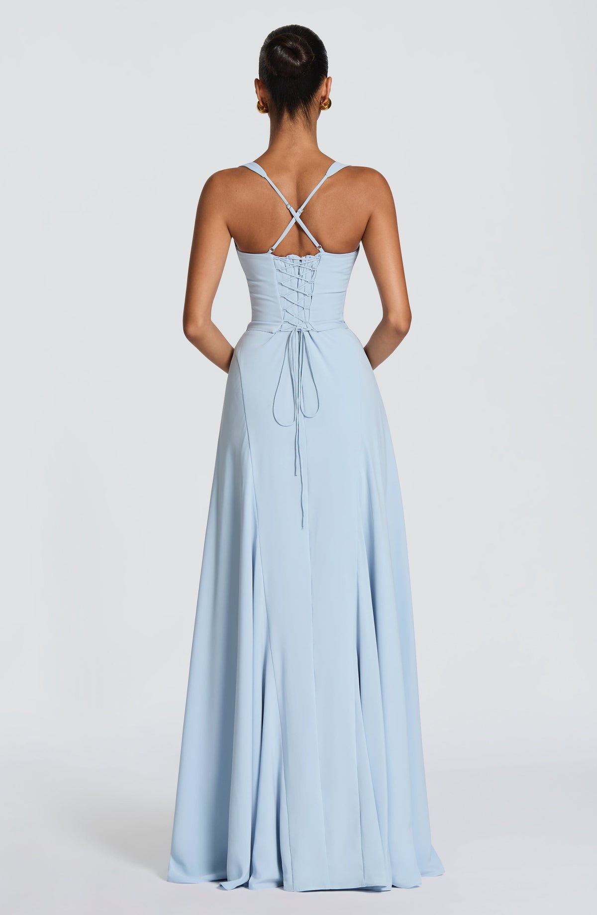 Iriya Maxi Dress in Glacier Blue